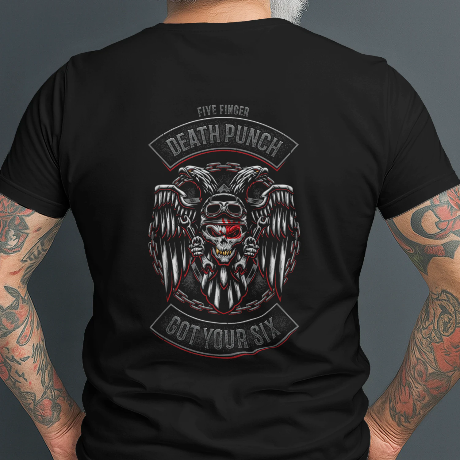 Motorcycle Biker Badge Got Your Six