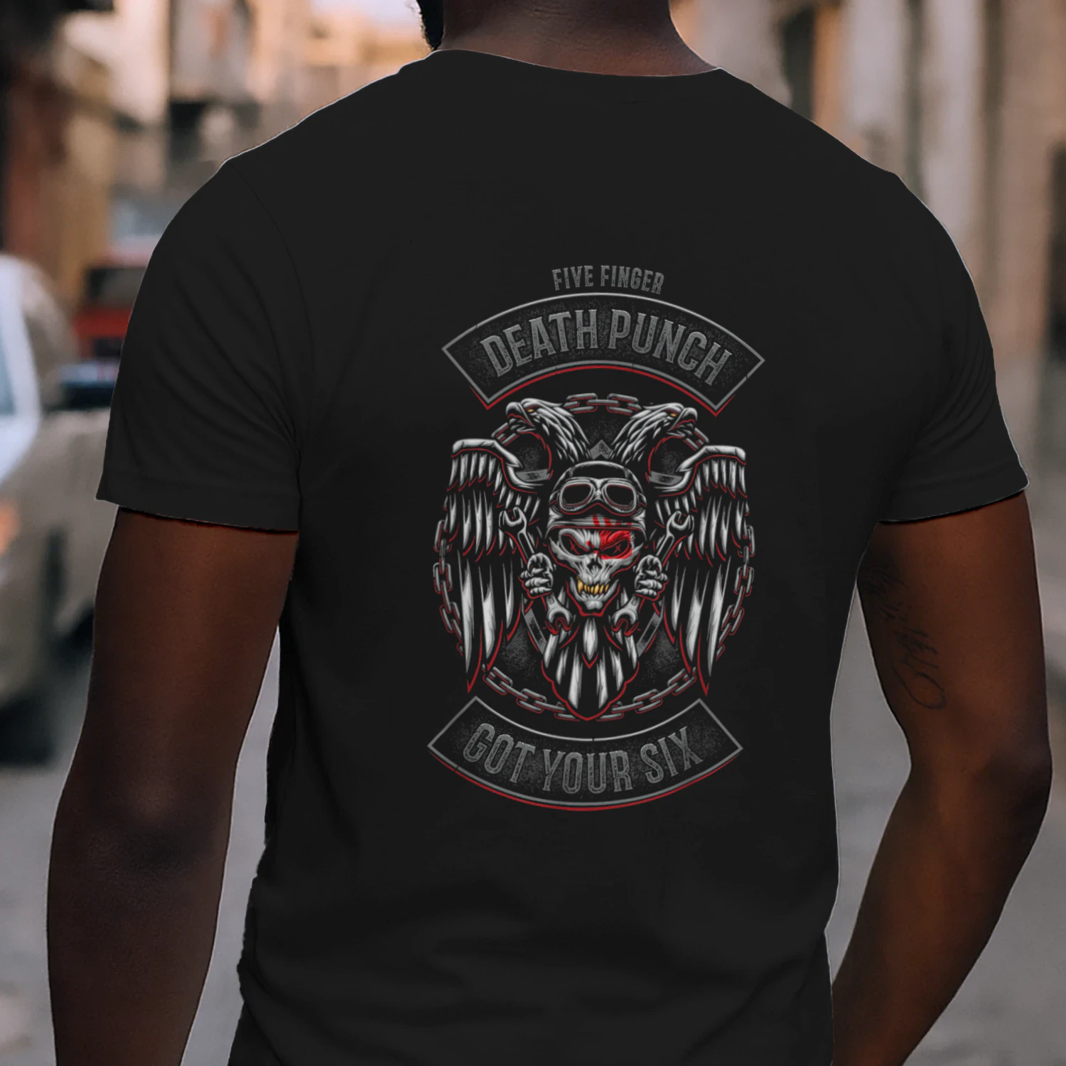 Motorcycle Biker Badge Got Your Six