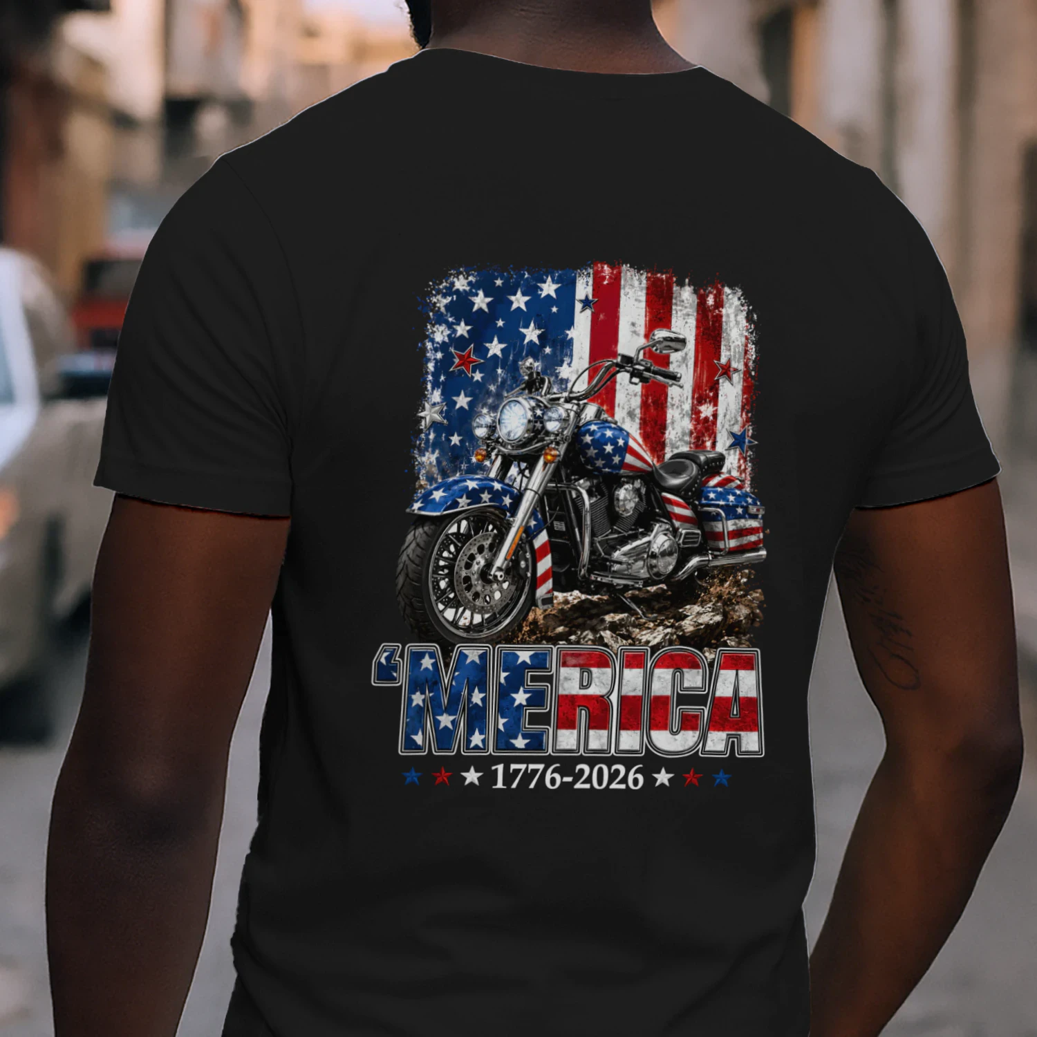 Motorcycle Merica 1776 - 2026