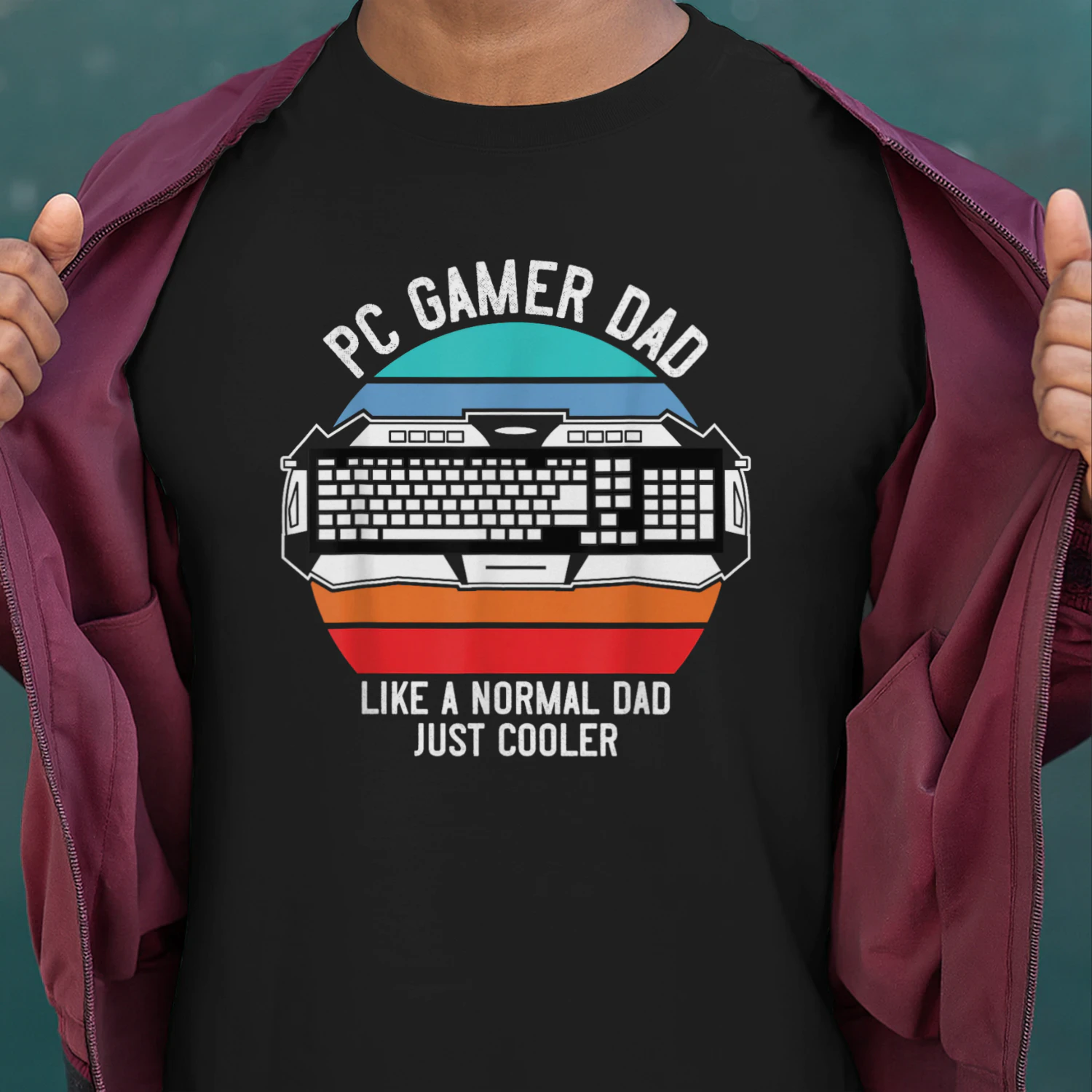PC Gamer Dad Shirt Gamer Dad Fathers Day Video Game Tshirt