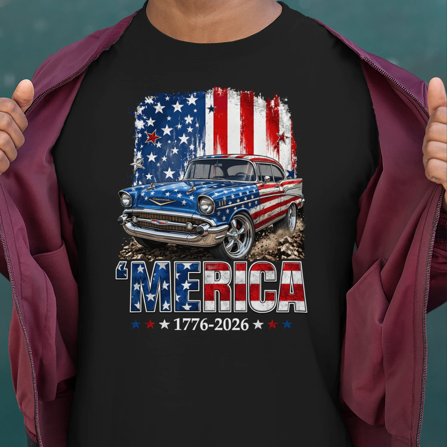 57 Chevy Merica 1776 - 2026