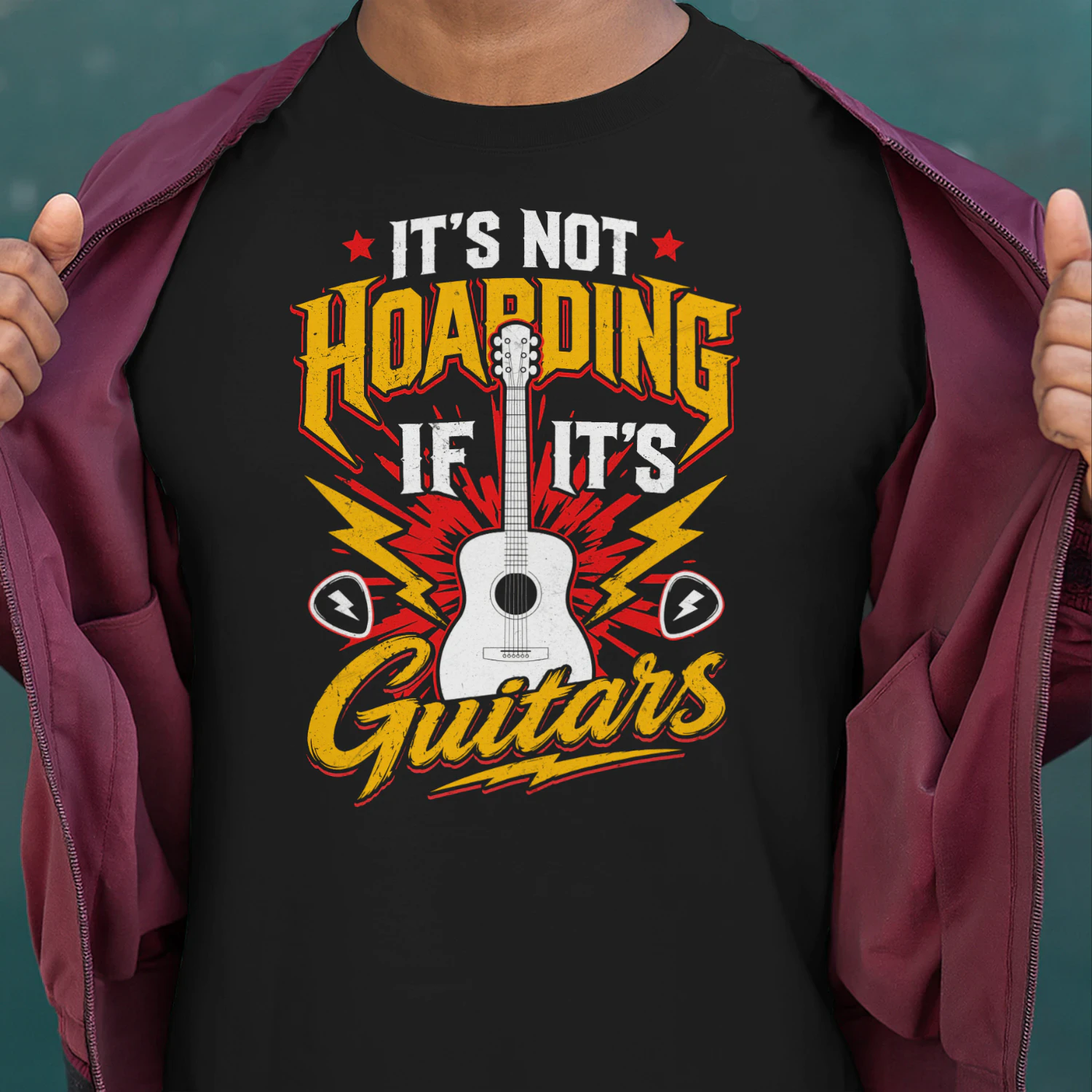 Guitar It's Not Hoarding If It;s Guitars