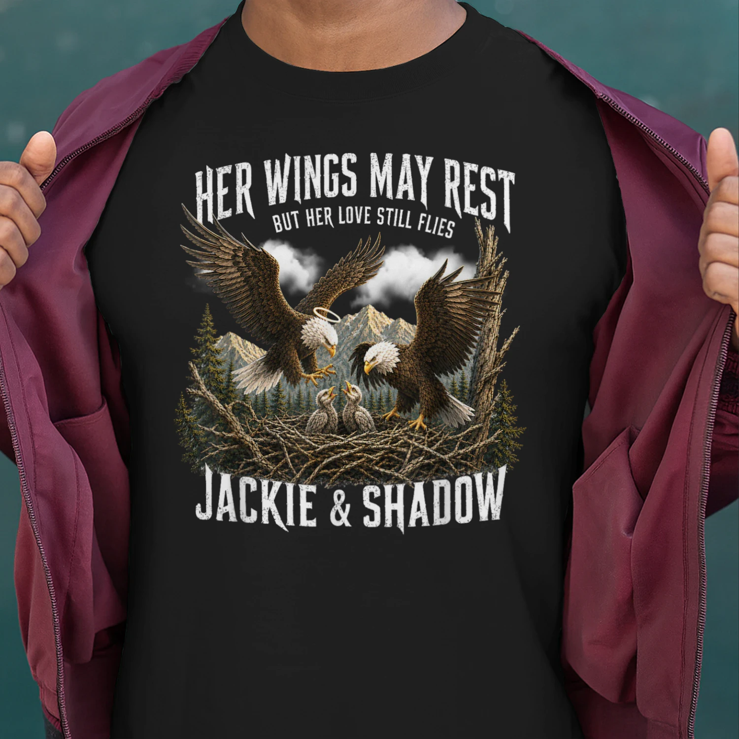 Jackie Shadow Bald Eagle Family Memorial Tribute
