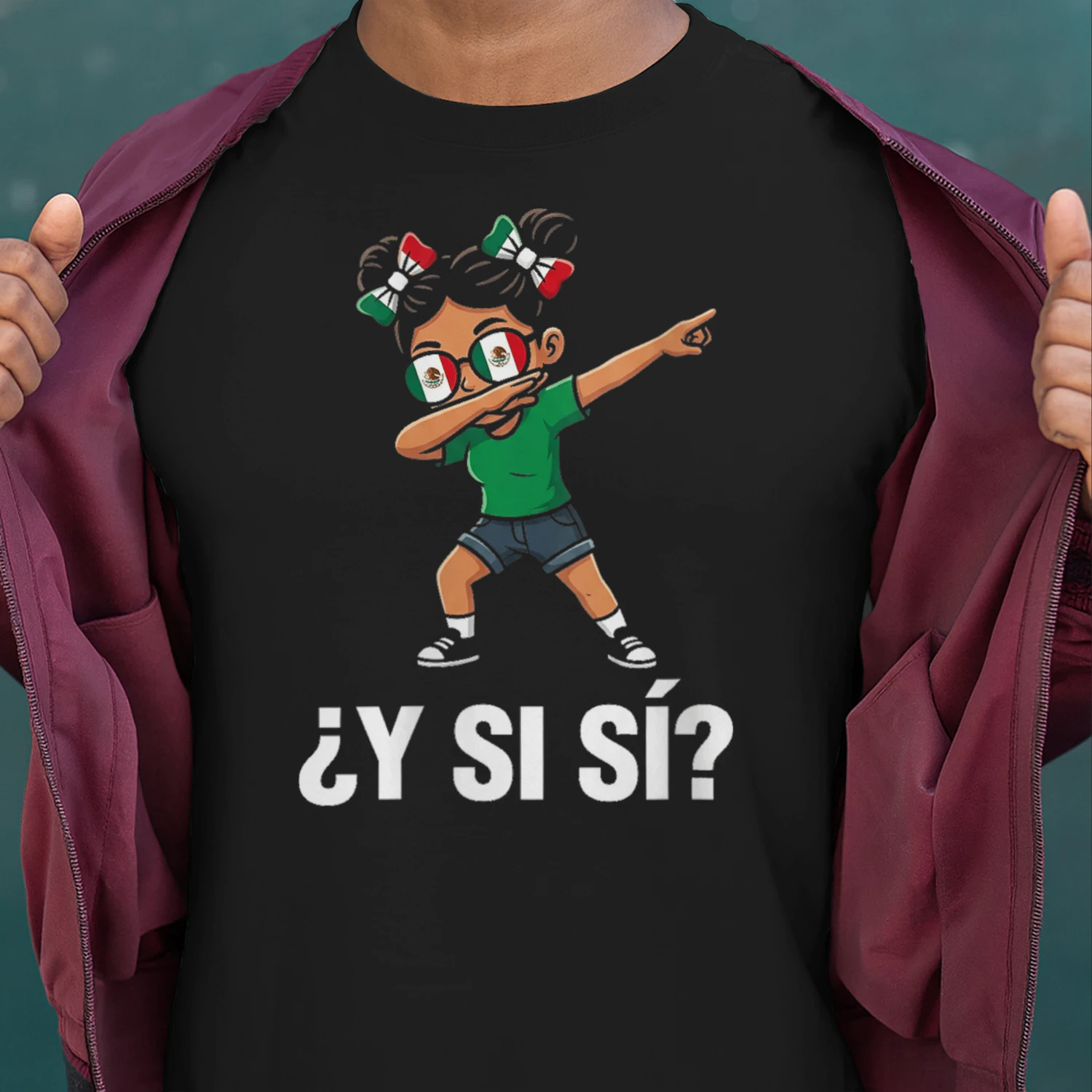 Women's Y Si S Mexican Y Si S Mexico Dab Girl