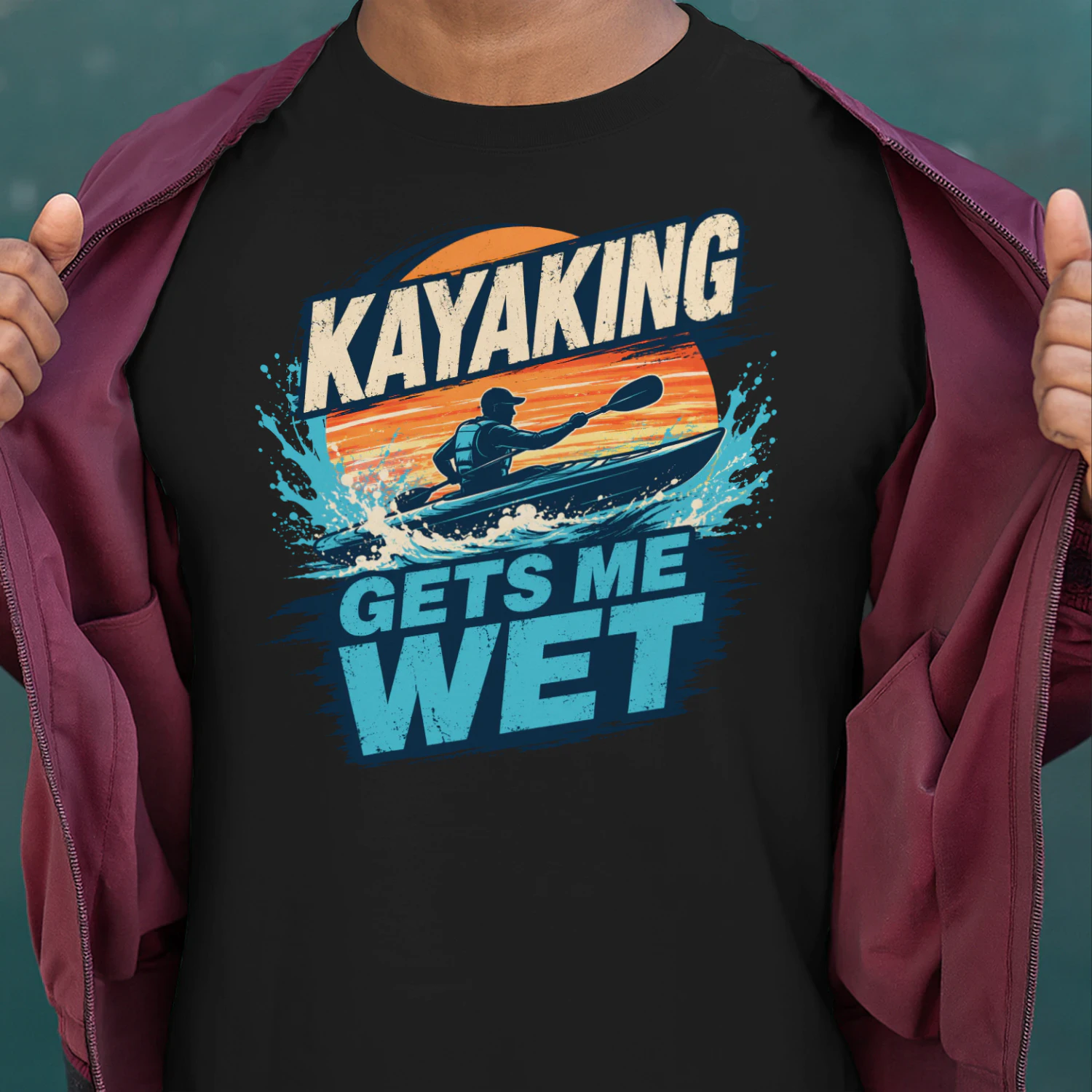 Kayaking Gets Me Wet