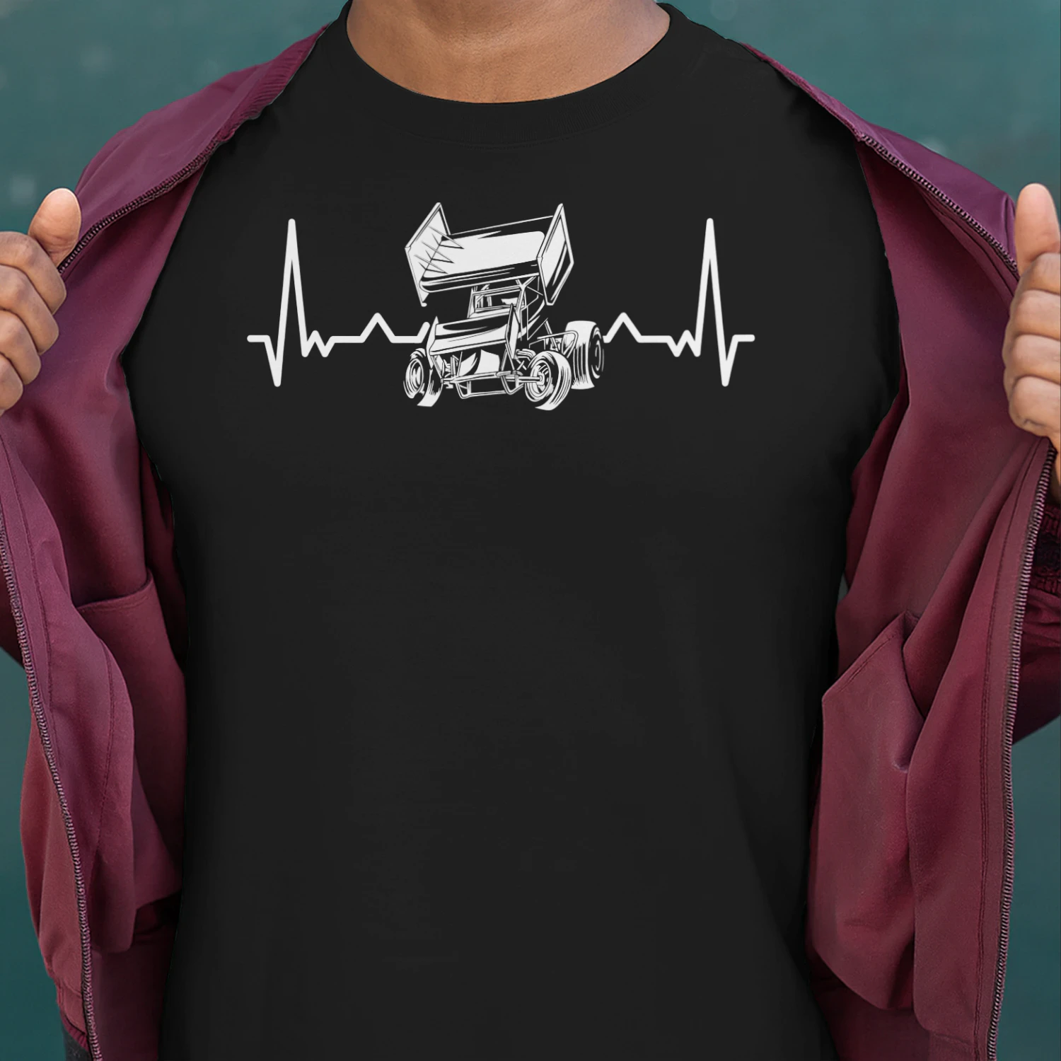 Sprint Car Racing Heartbeat