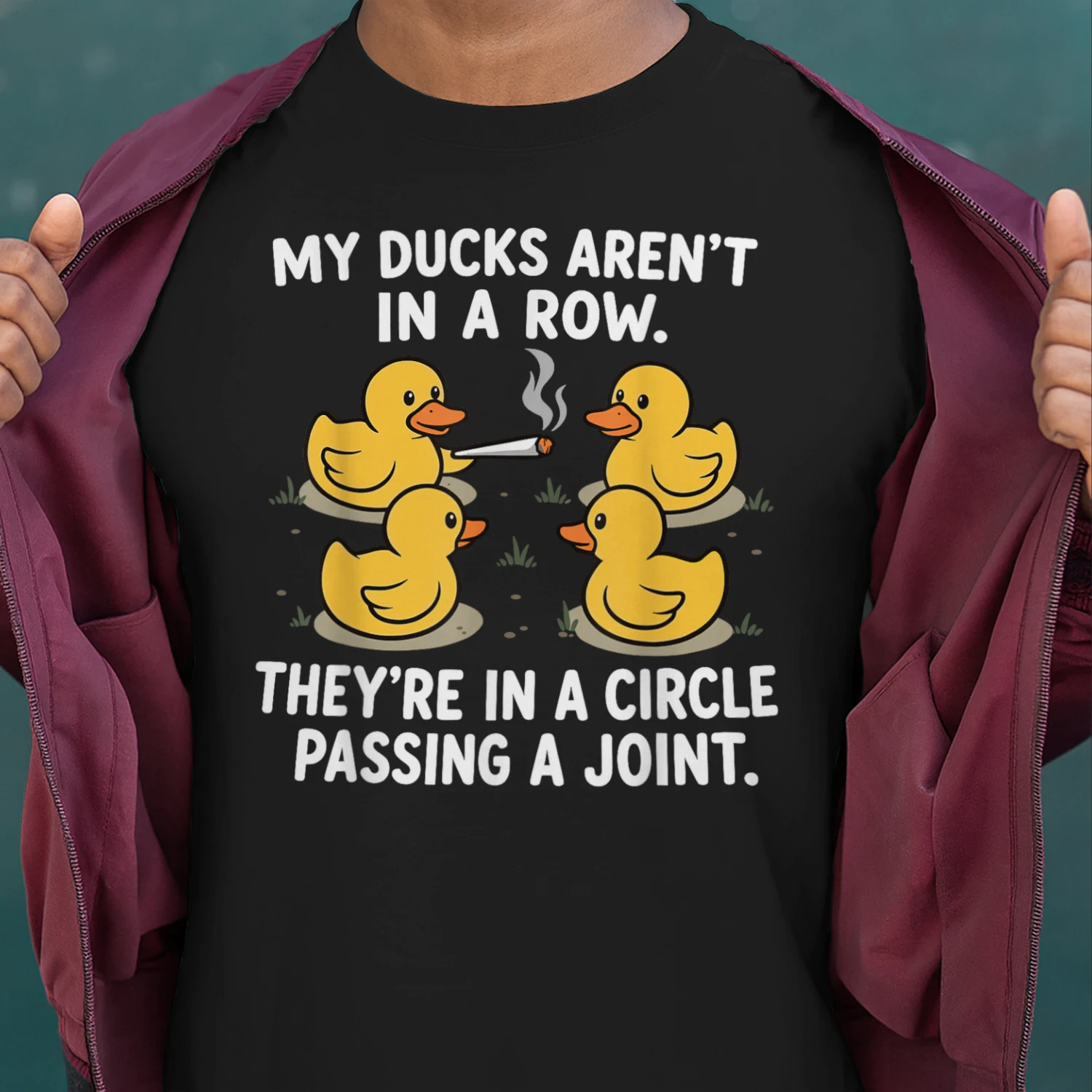 My Ducks are Not in A Row Theyre in A Circle