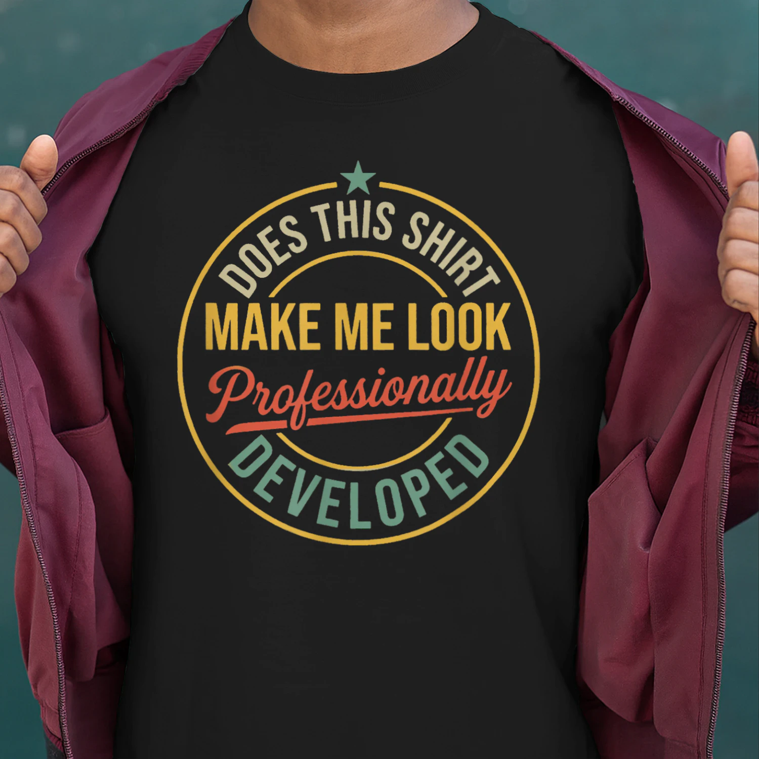 Does This Shirt Make Me Look Professionally