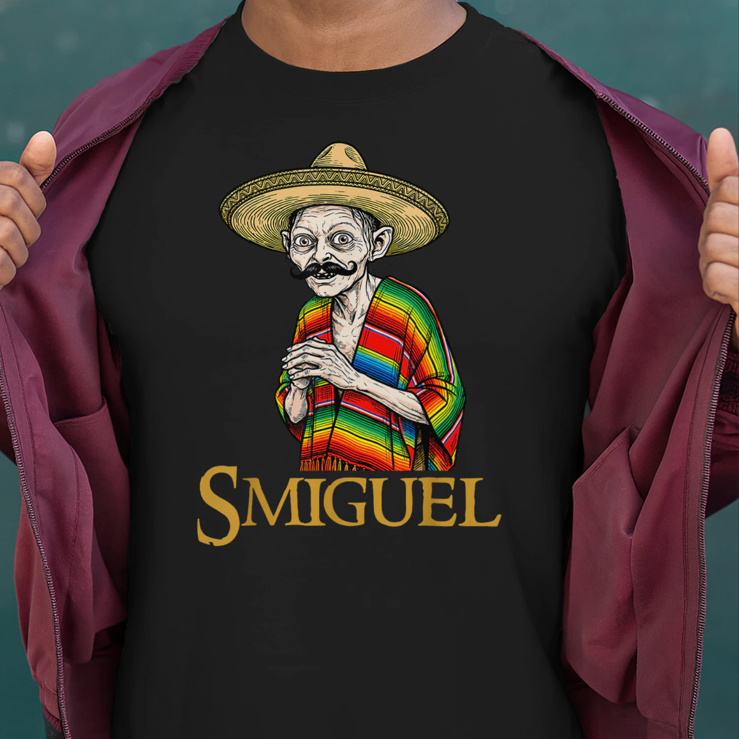 Smiguel Mexican Sombrero Funny Mexican Culture