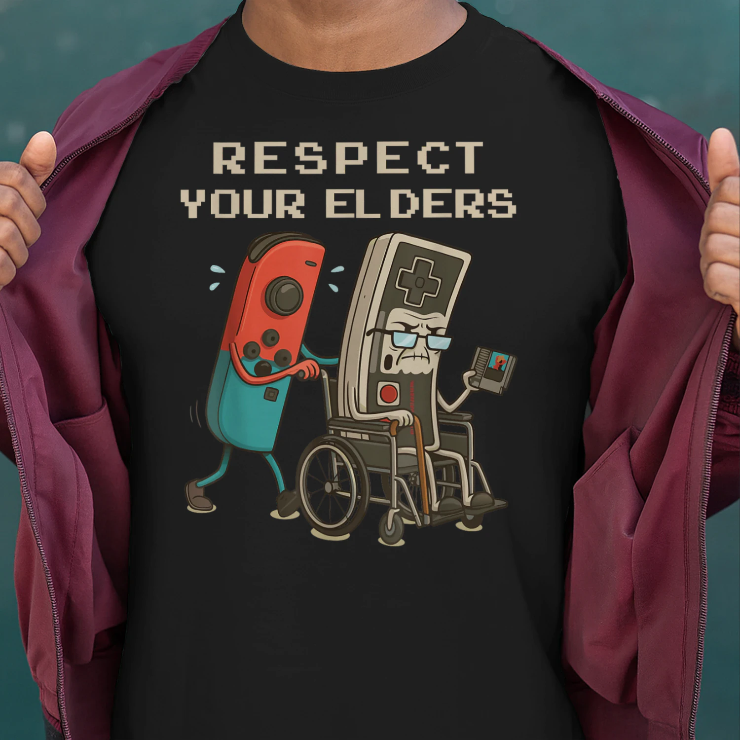 Super Daddio Retro Gamer Dad Style