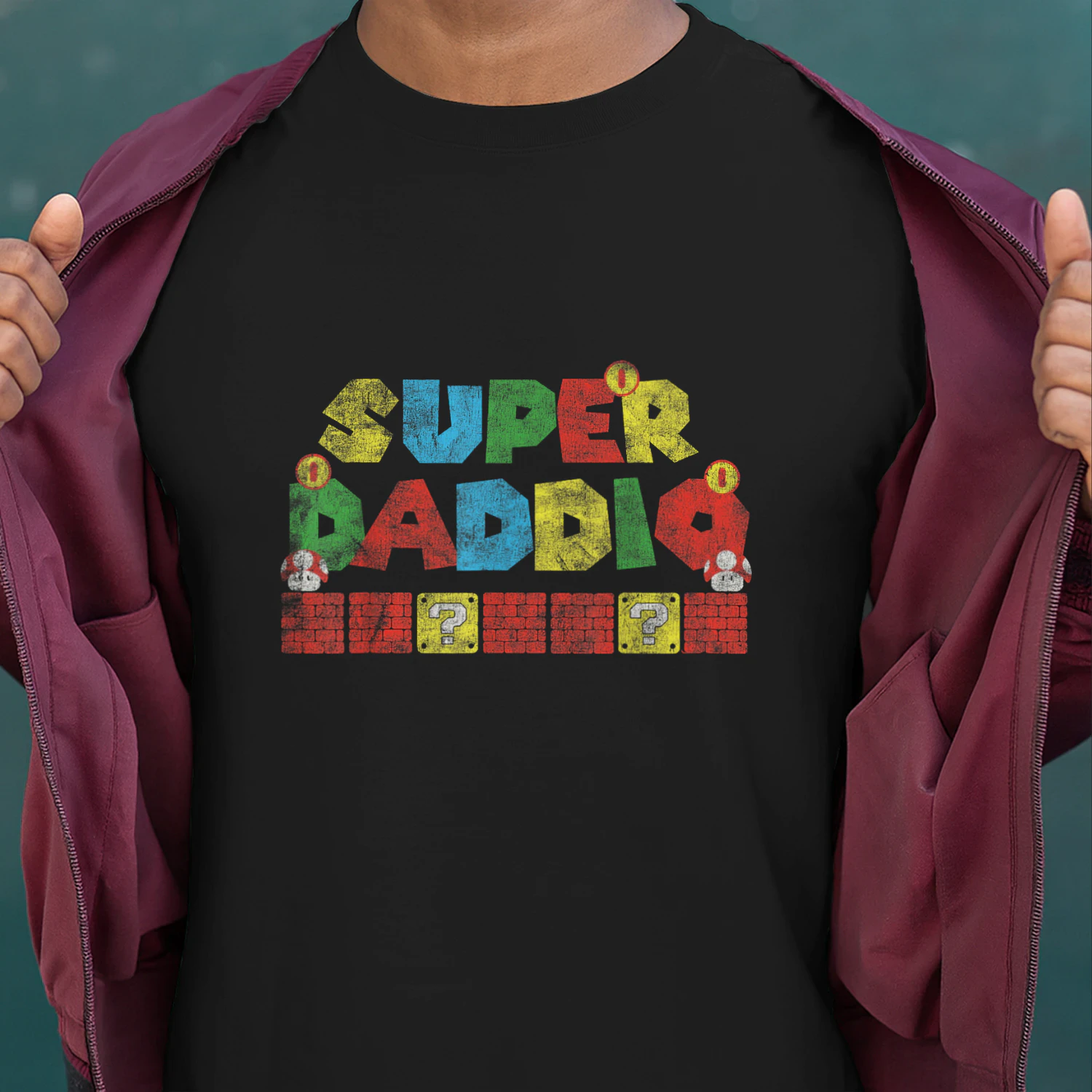 Super Daddio Retro Gamer Dad Style
