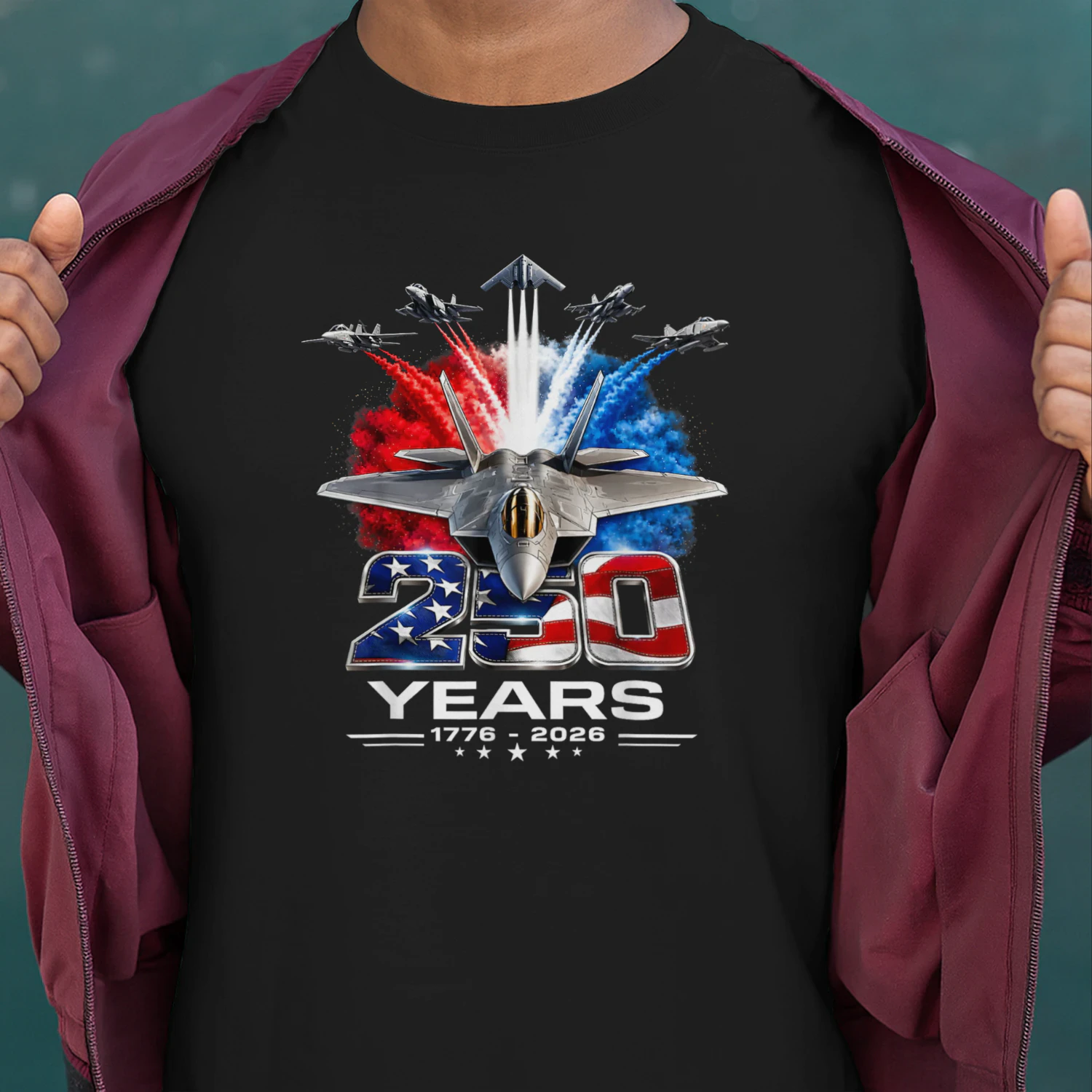 250 Years American 250th Anniversary USA Patriotic 4th July