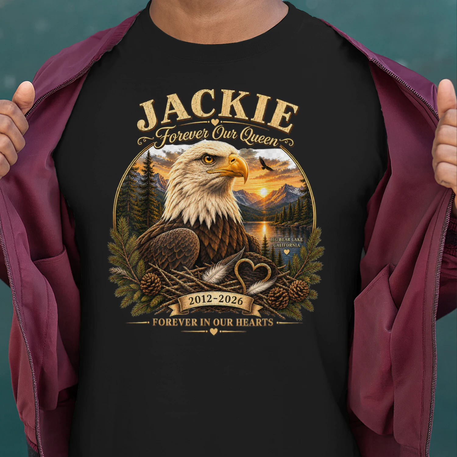 Jackie and Shadow Eagle Family Nature