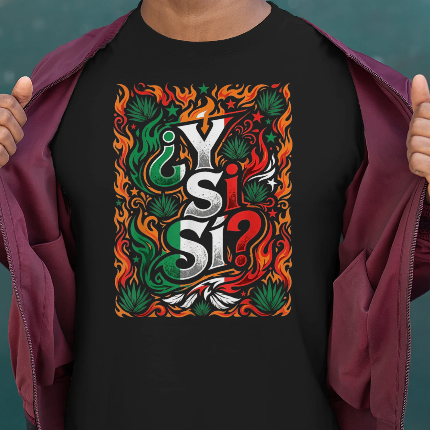 Y S Mexican Flag Y Si Si Mexico Culture