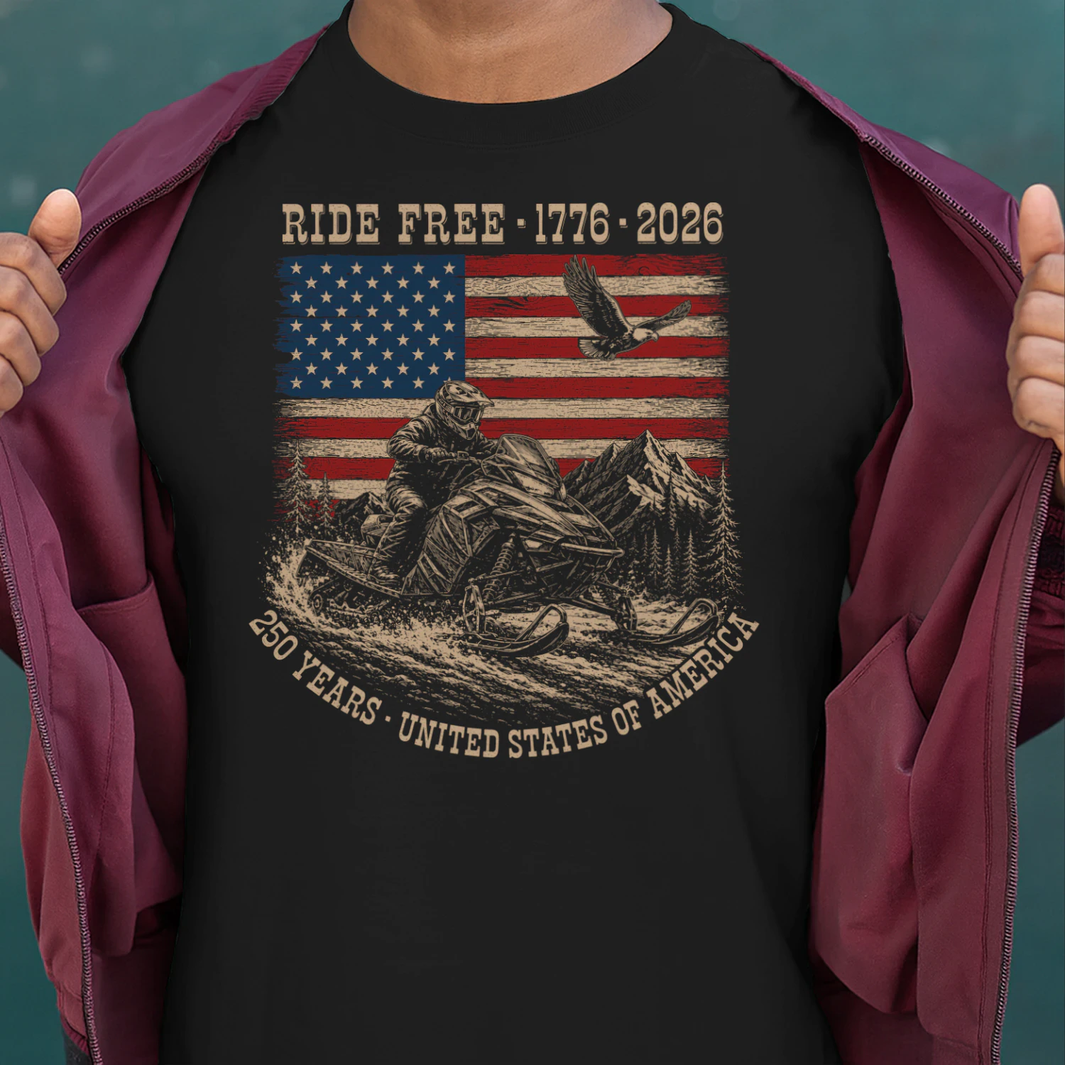 Snowmobile Sled Ride Free 1776 - 2026
