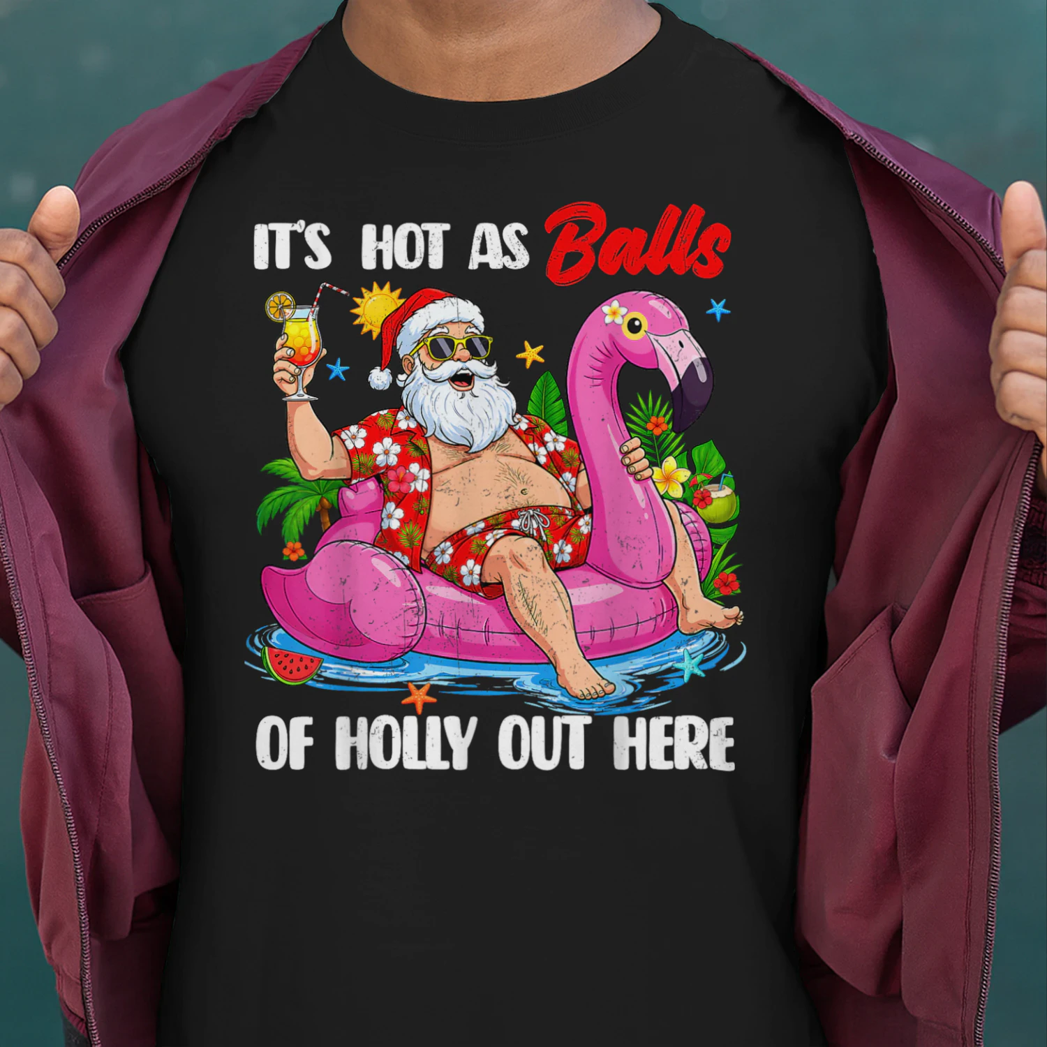 Its Hot As Balls of Holly Out Here Christmas in