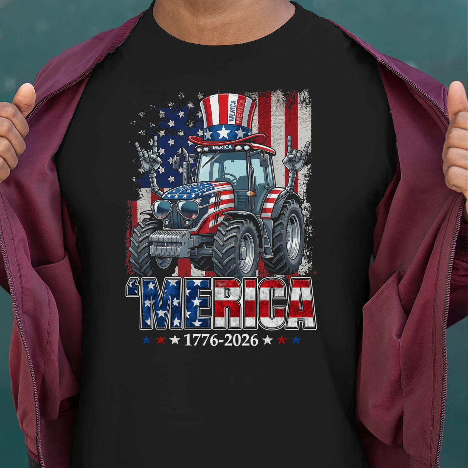 Tractor Farming 'Merica 1776 2026