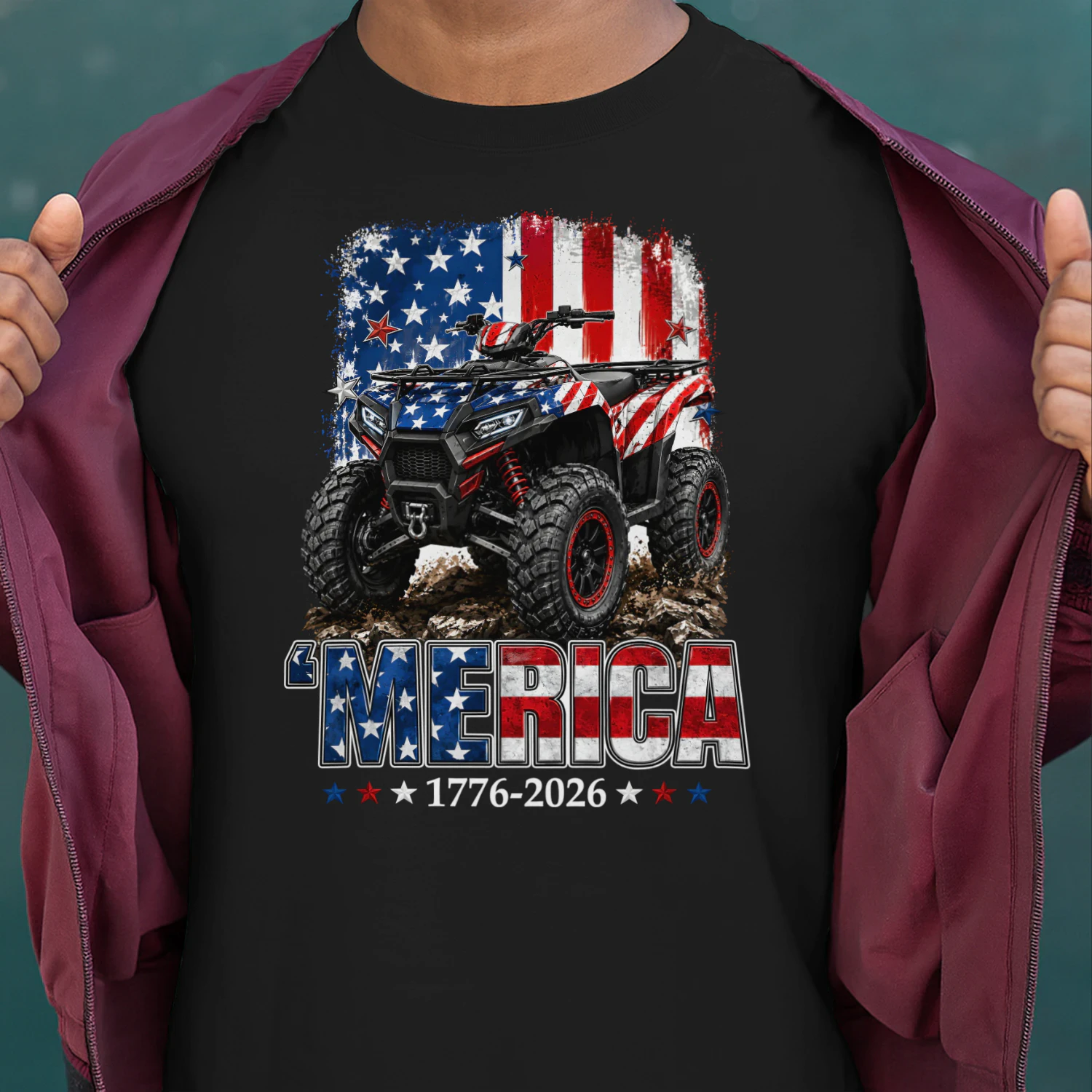 ATV Four Wheeler 'Merica 1776 2026