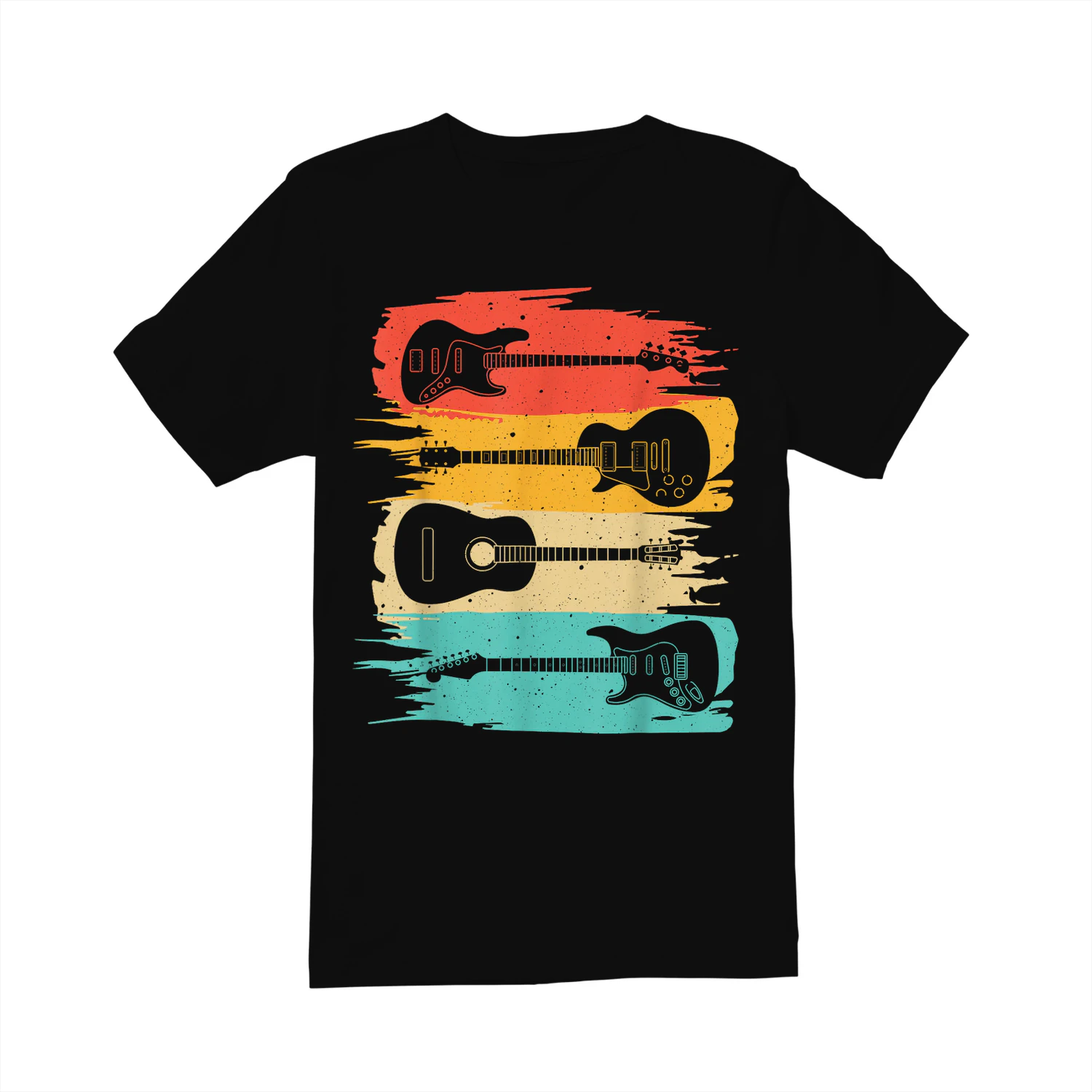 Vintage Guitar Gift for Men Women Music Band Guitarist Stuff