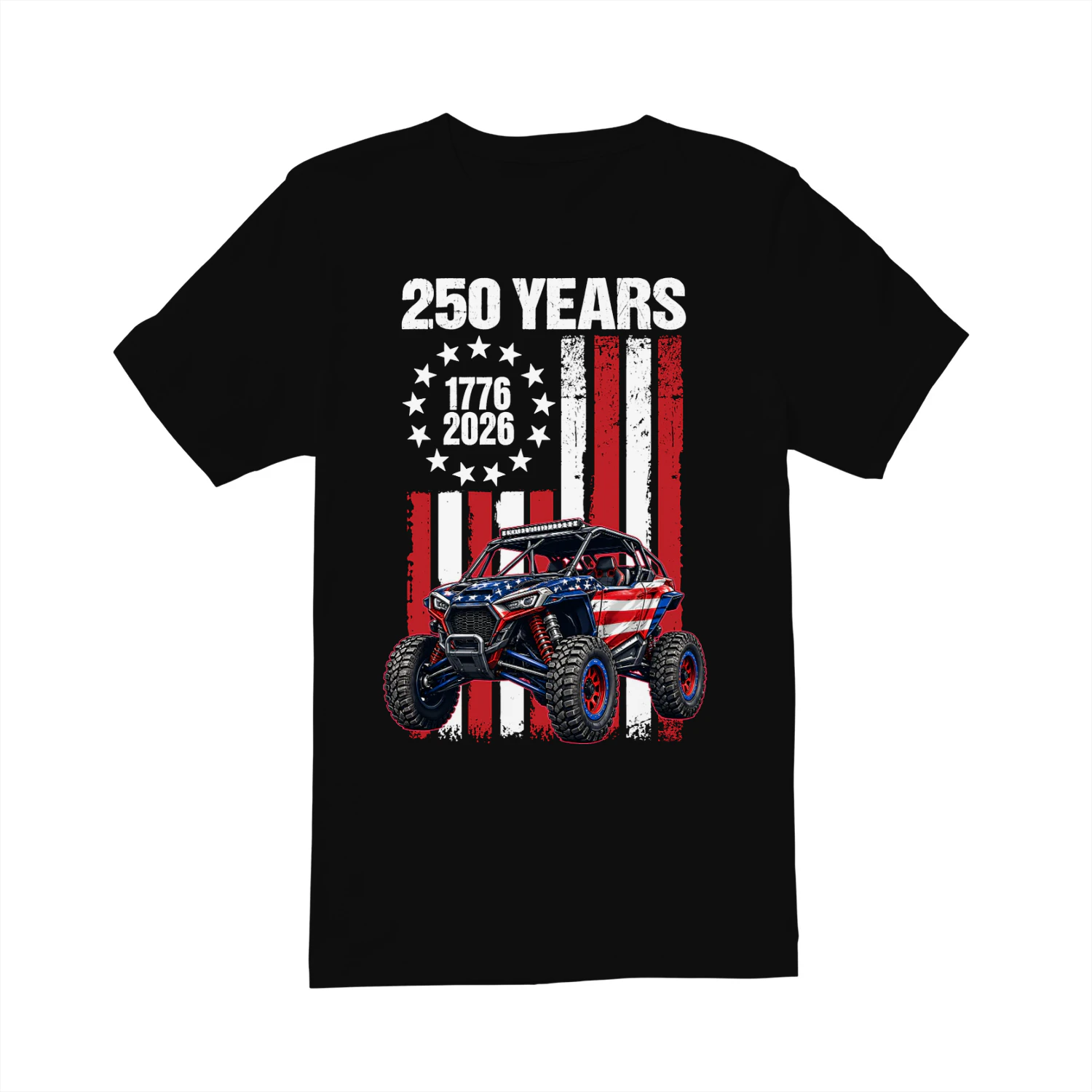 SXS UTV US Flag 250 Years 4th July