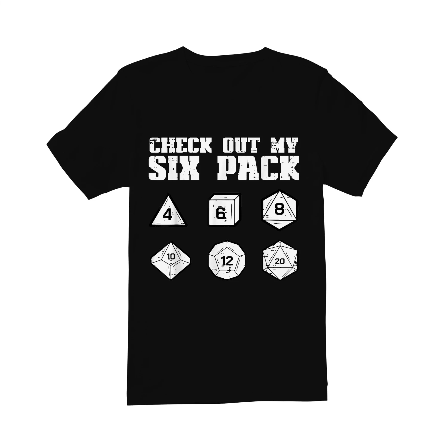 RPG Check Out My 6 Pack Funny Gamer Men Boys