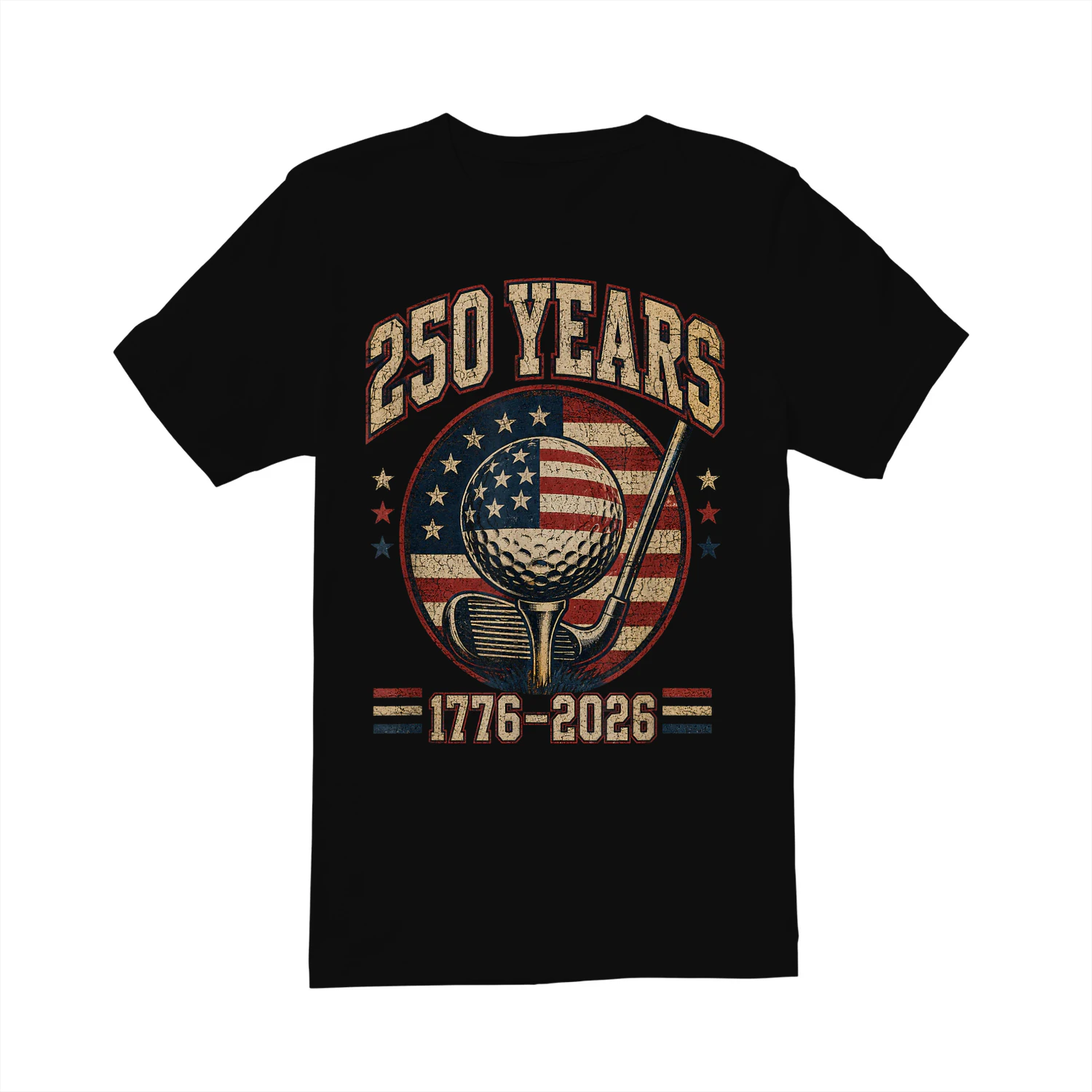 250th Anniversary 250 USA America Golf 1776 2026 Patriotic
