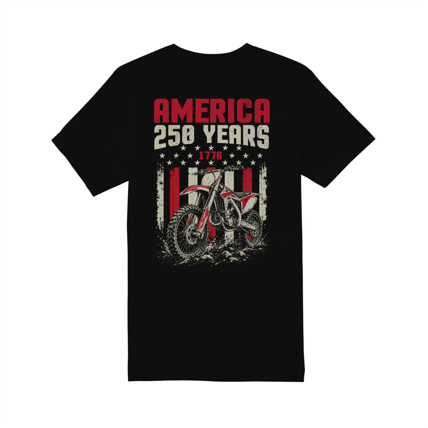 Dirt Bike Motocross America 250 Years 1776