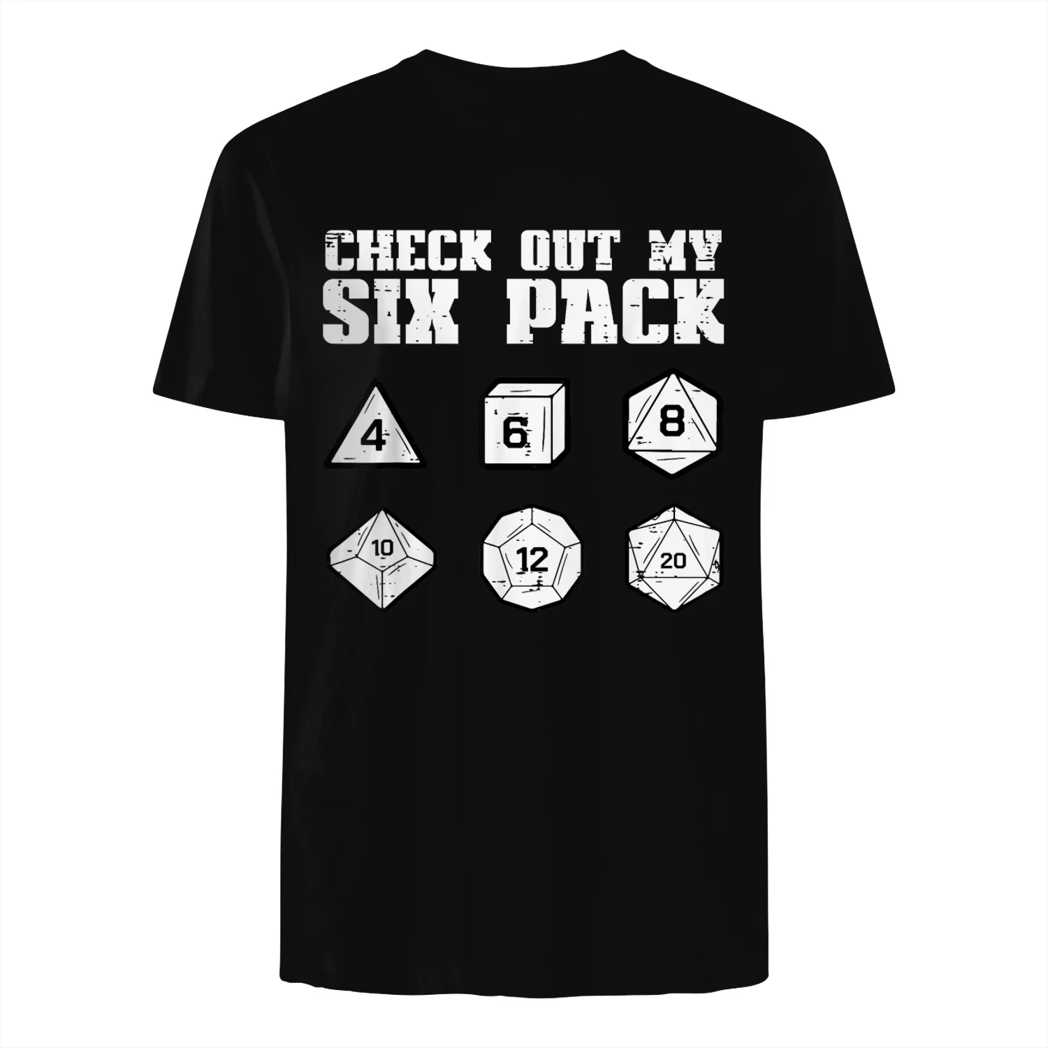 RPG Check Out My 6 Pack Funny Gamer Men Boys