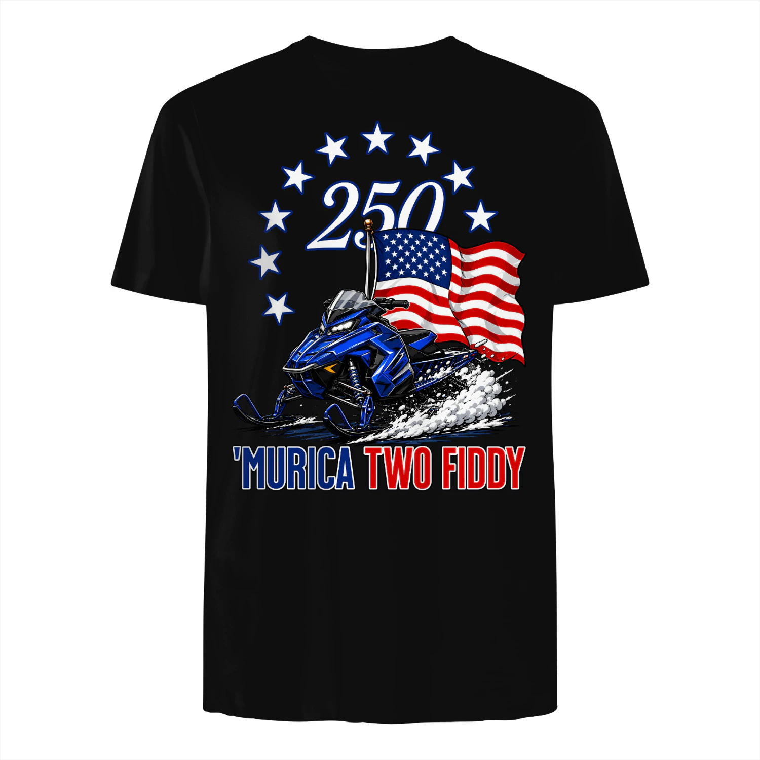 Snowmobile Sled 'Murica Two Fiddy 250