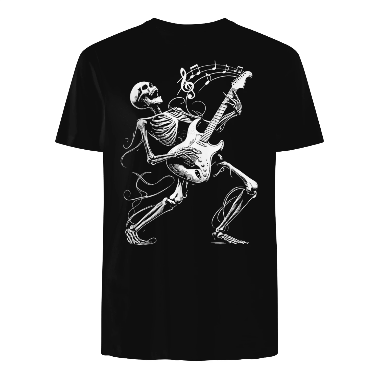 Skeleton Playing Guitar Music Gifts for Men Women Rock Band