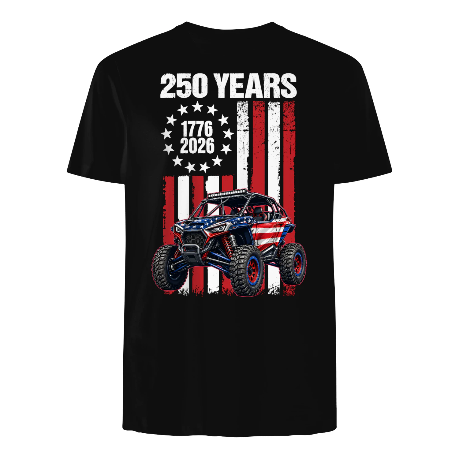 SXS UTV US Flag 250 Years 4th July