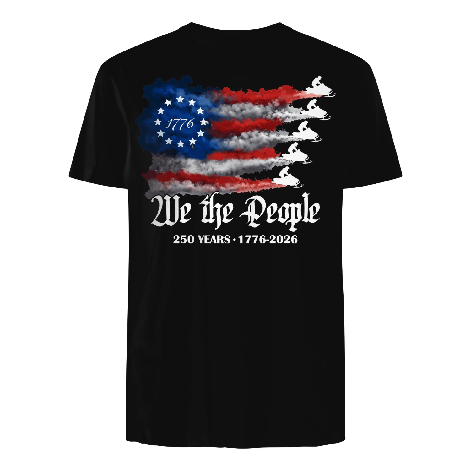 Snowmobile Sled We The People 250 Years