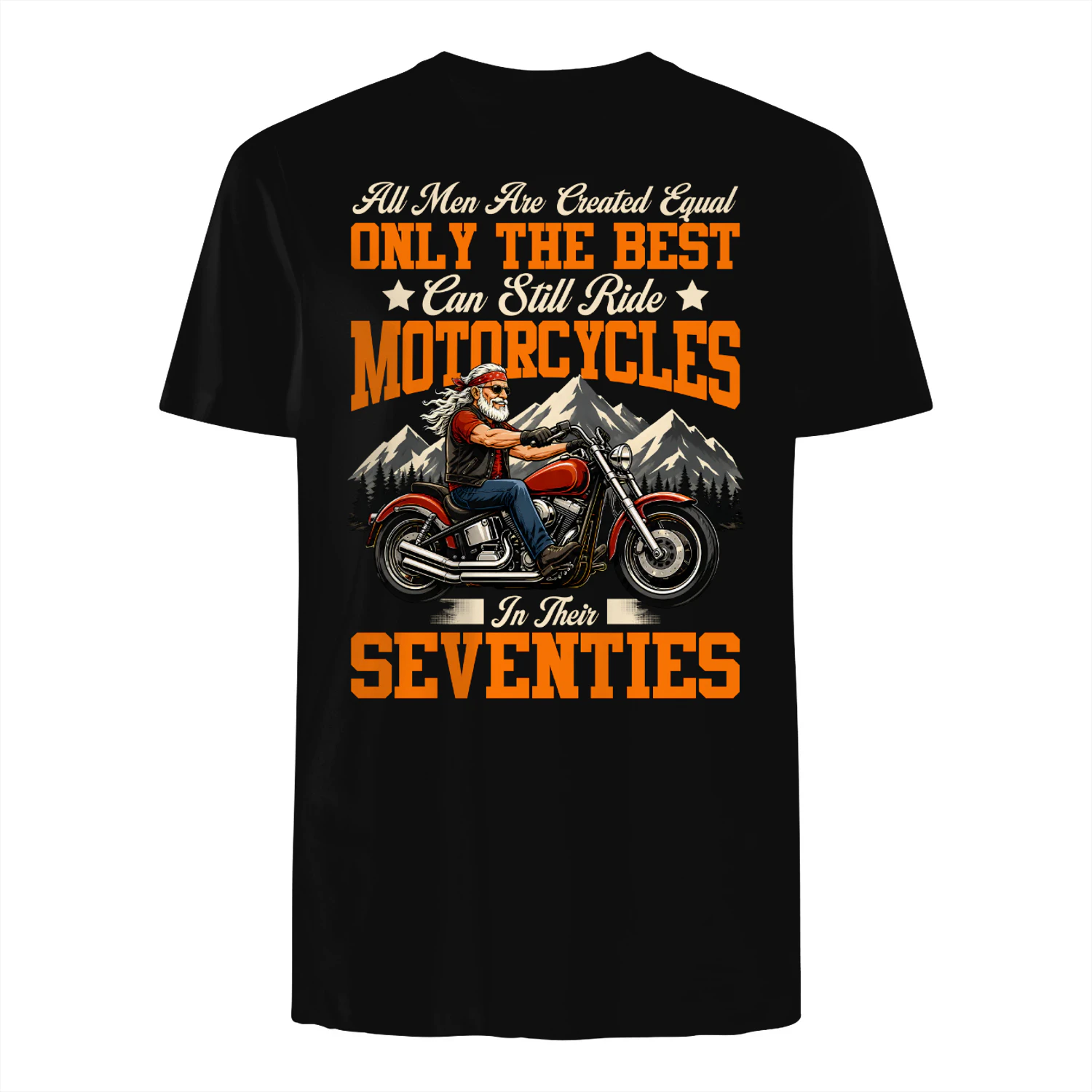 Motorcycle Biker All Men Are Created Equal
