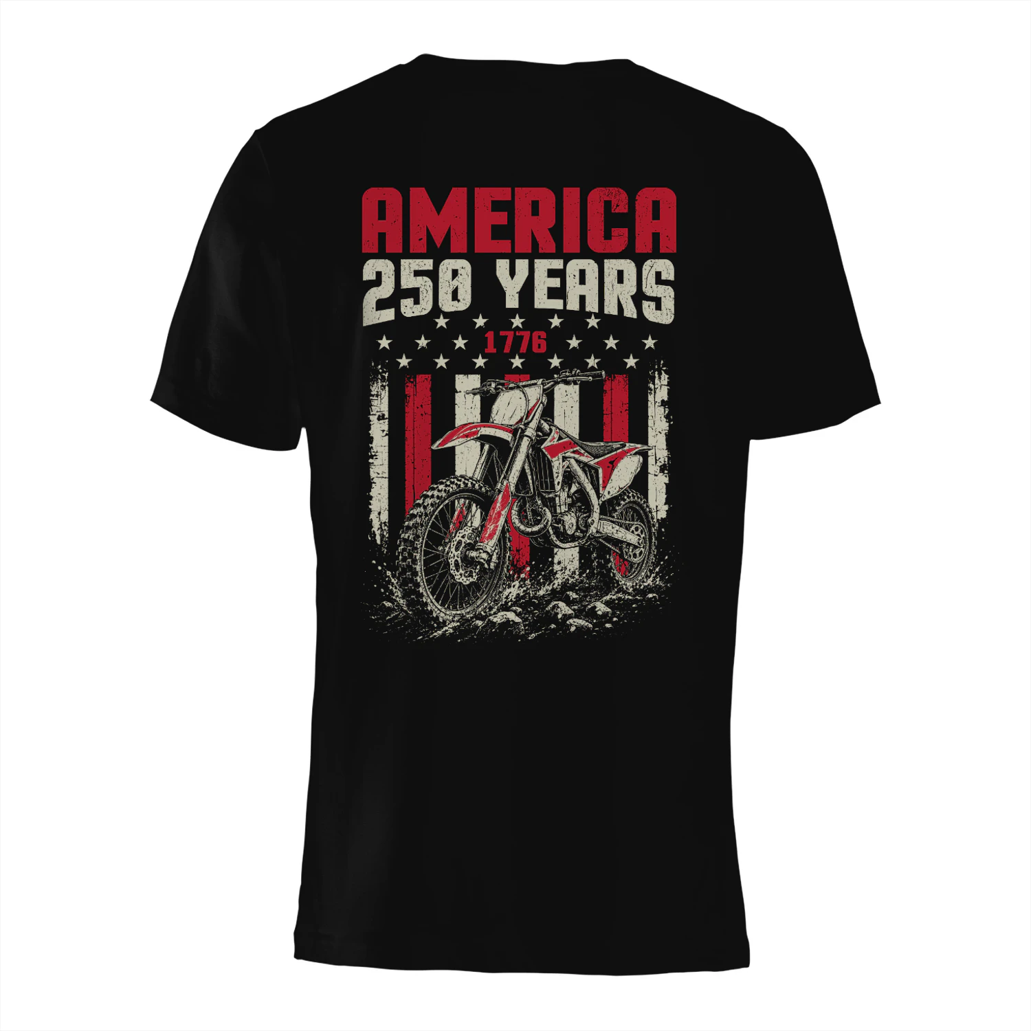 Dirt Bike Motocross America 250 Years 1776