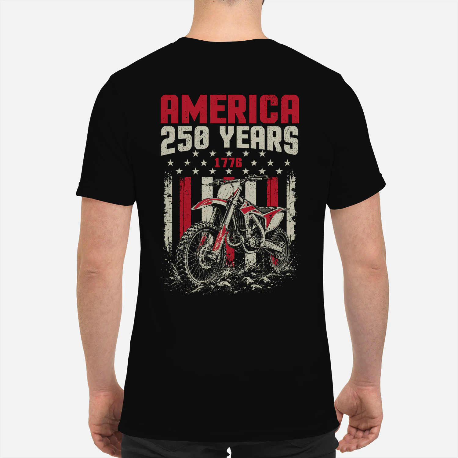 Dirt Bike Motocross America 250 Years 1776