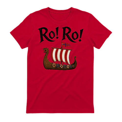 Ro Ro Norway Viking Ship Norwegian Flag Fan