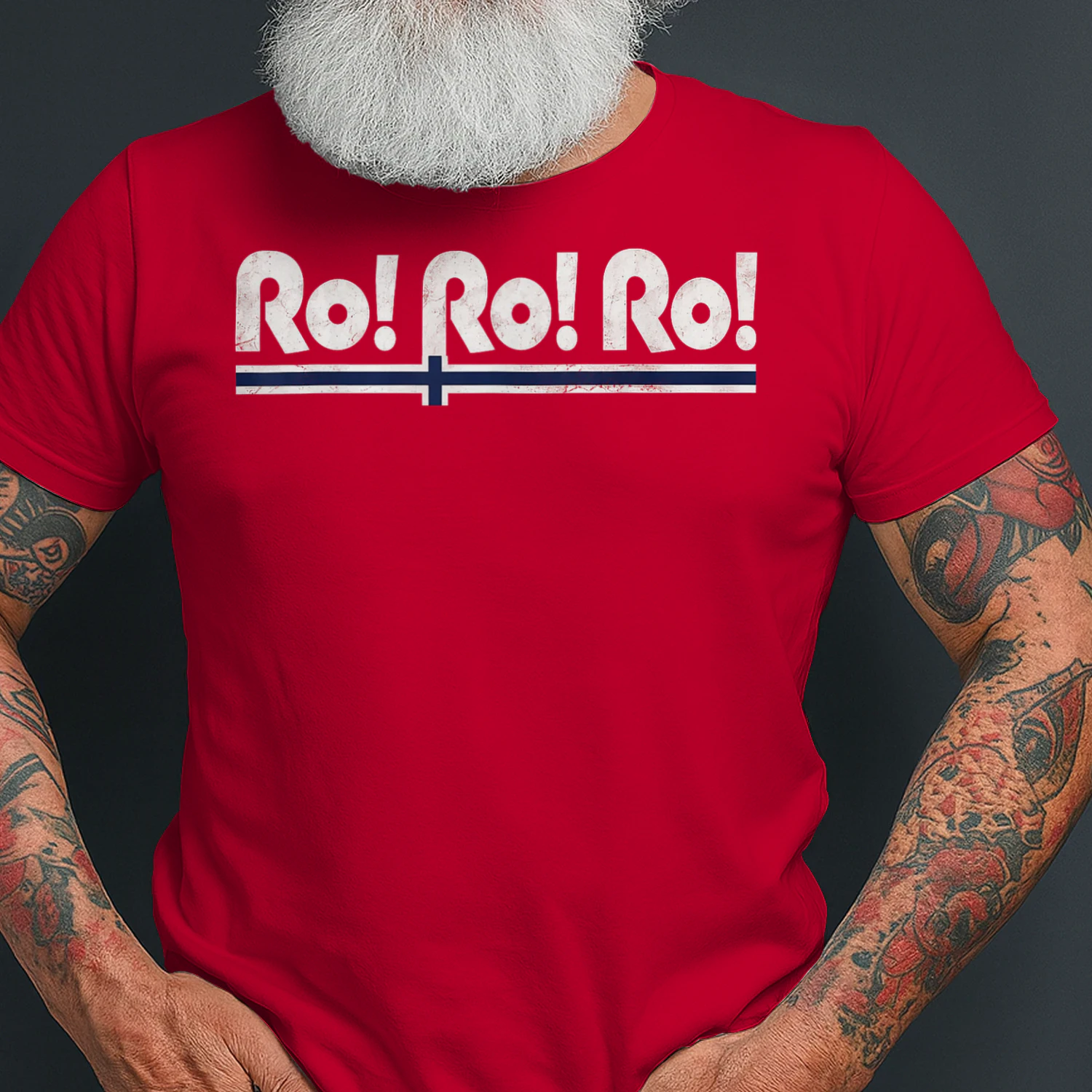 Norway Row Norge Ro Shirt Norwegian Flag Men