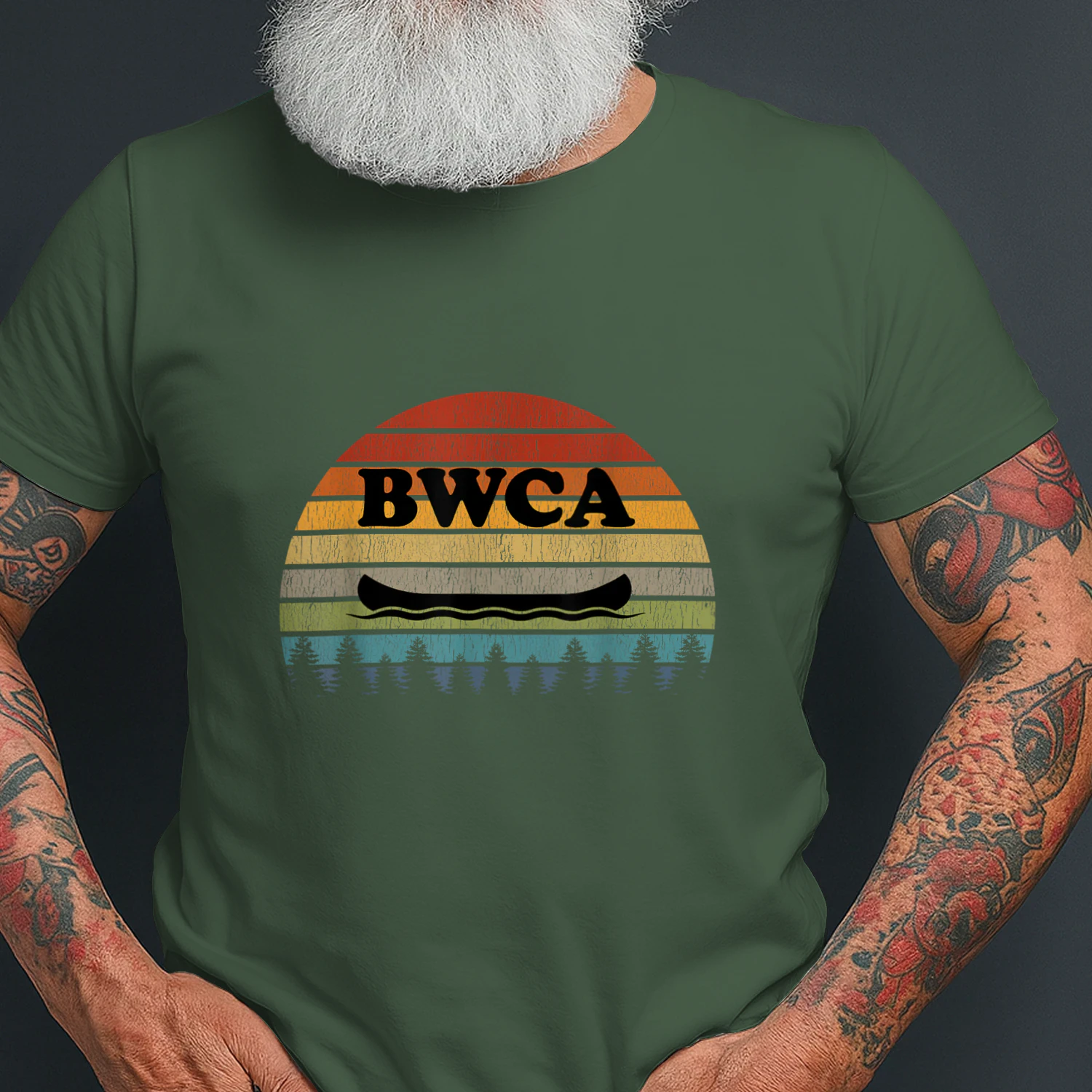 BWCA Minnesota Vintage Canoe