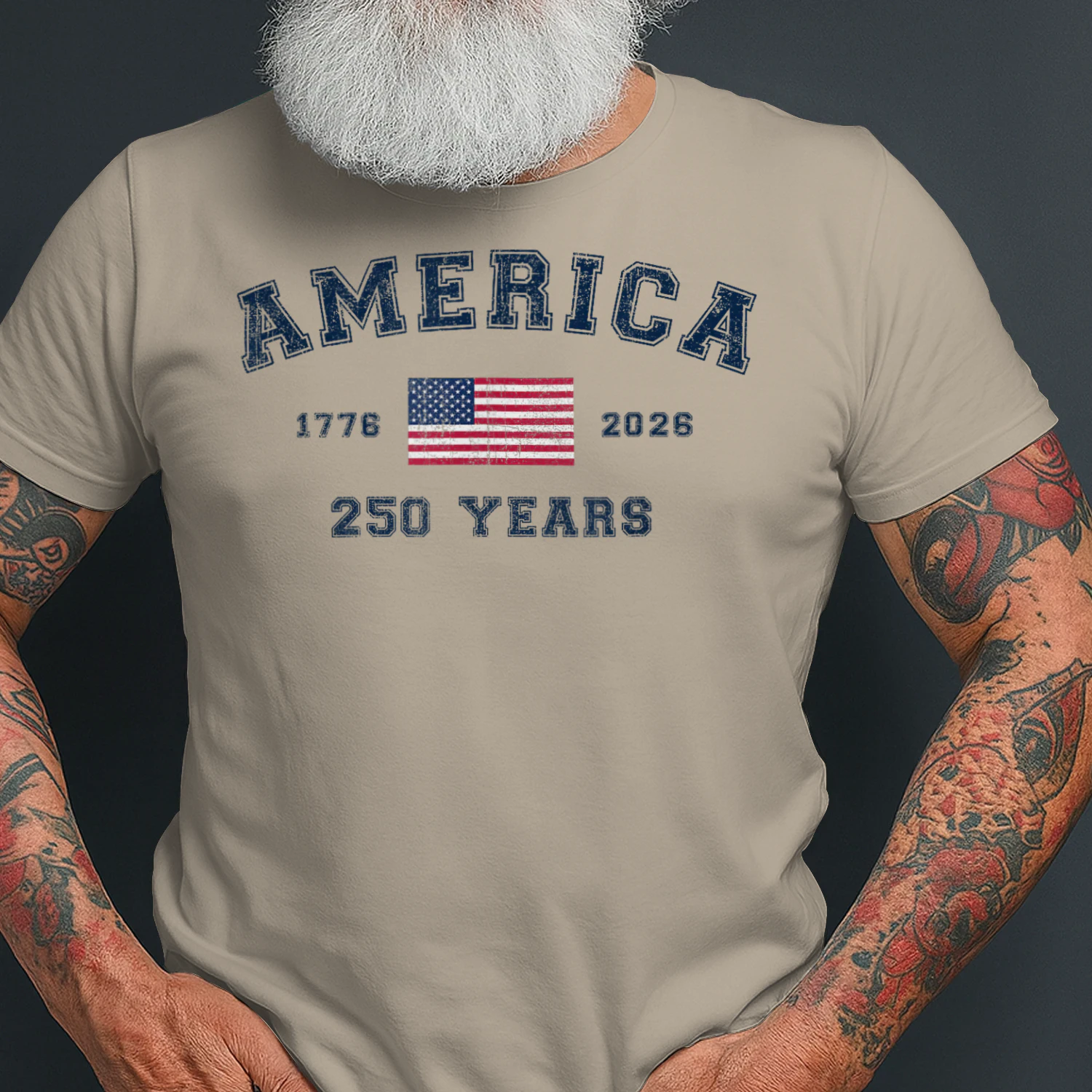 America 250 Years USA United States Flag July 4th 2026 1776