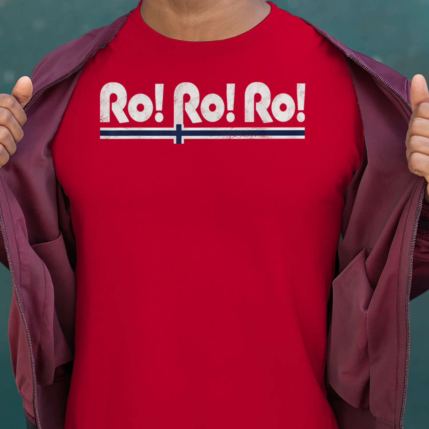 Norway Row Norge Ro Shirt Norwegian Flag Men
