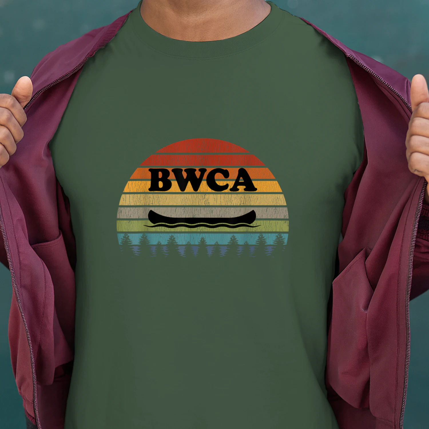 BWCA Minnesota Vintage Canoe