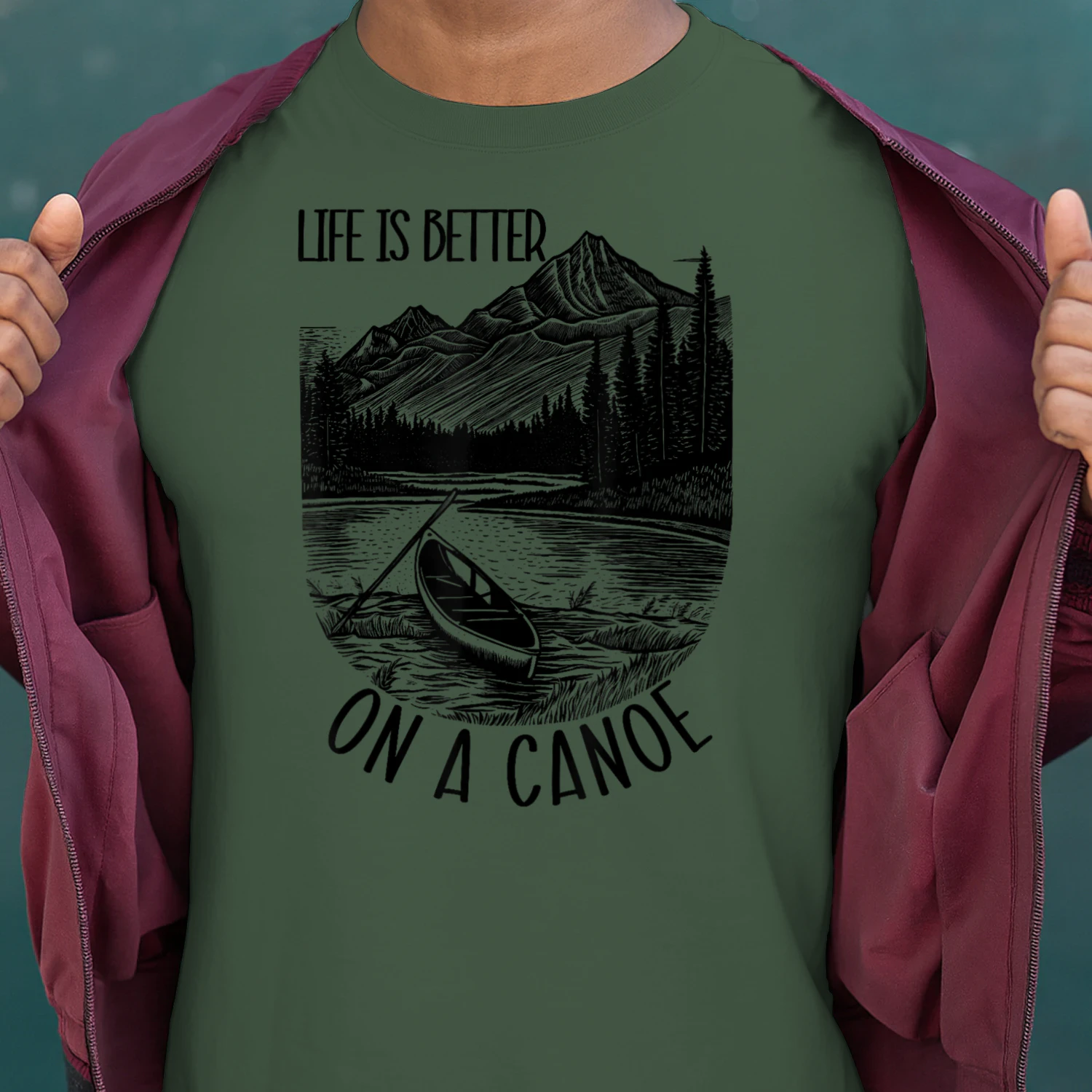 Kanu Life Is Better On A Canoe Canoe