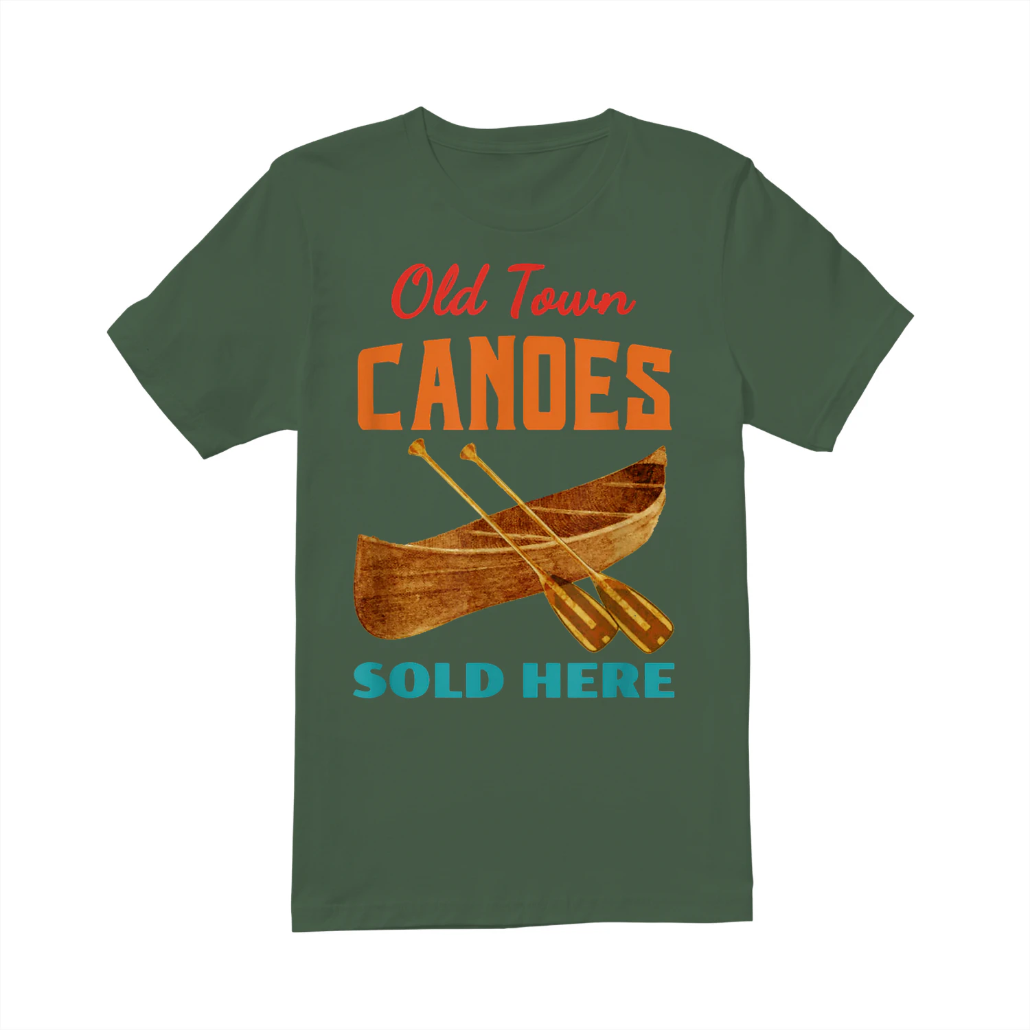 Old Town Canoes Sold Here Vintage Apparel Black