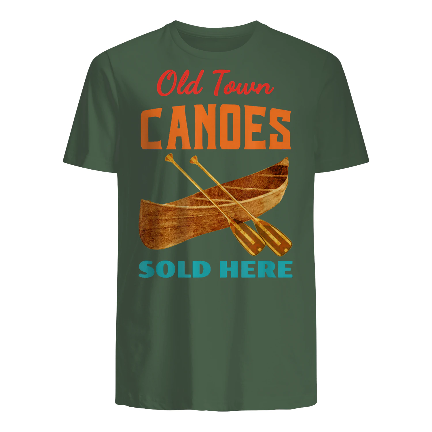 Old Town Canoes Sold Here Vintage Apparel Black