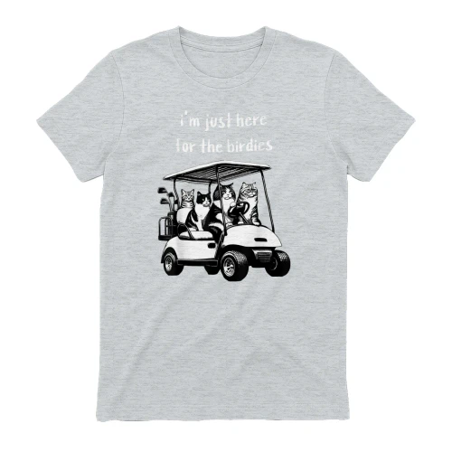Funny Golf Cat Dad Funny Golf Cart Golfing Men Boy Game Day