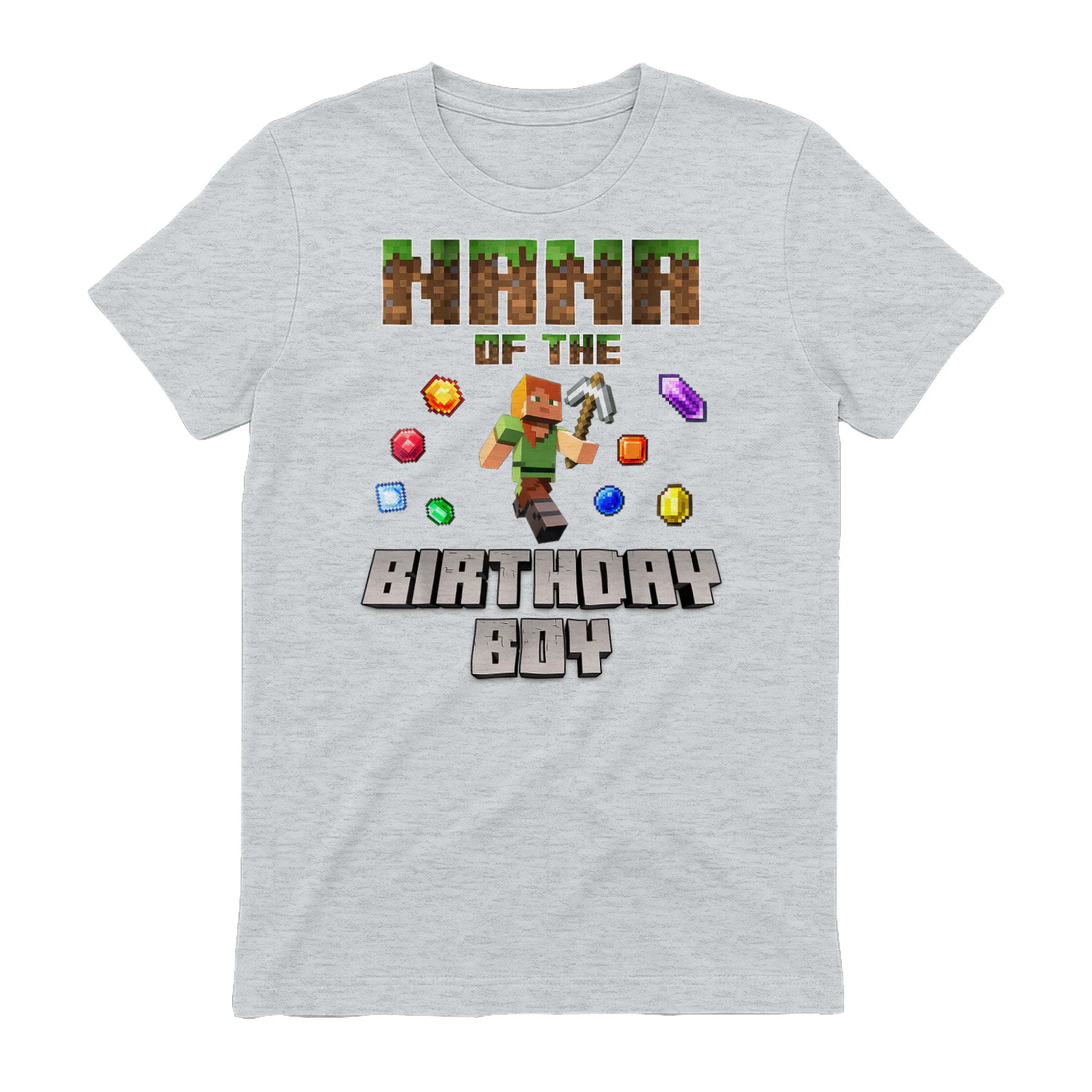 Nana Of The Birthday Boy Video Gamer Pixel Number