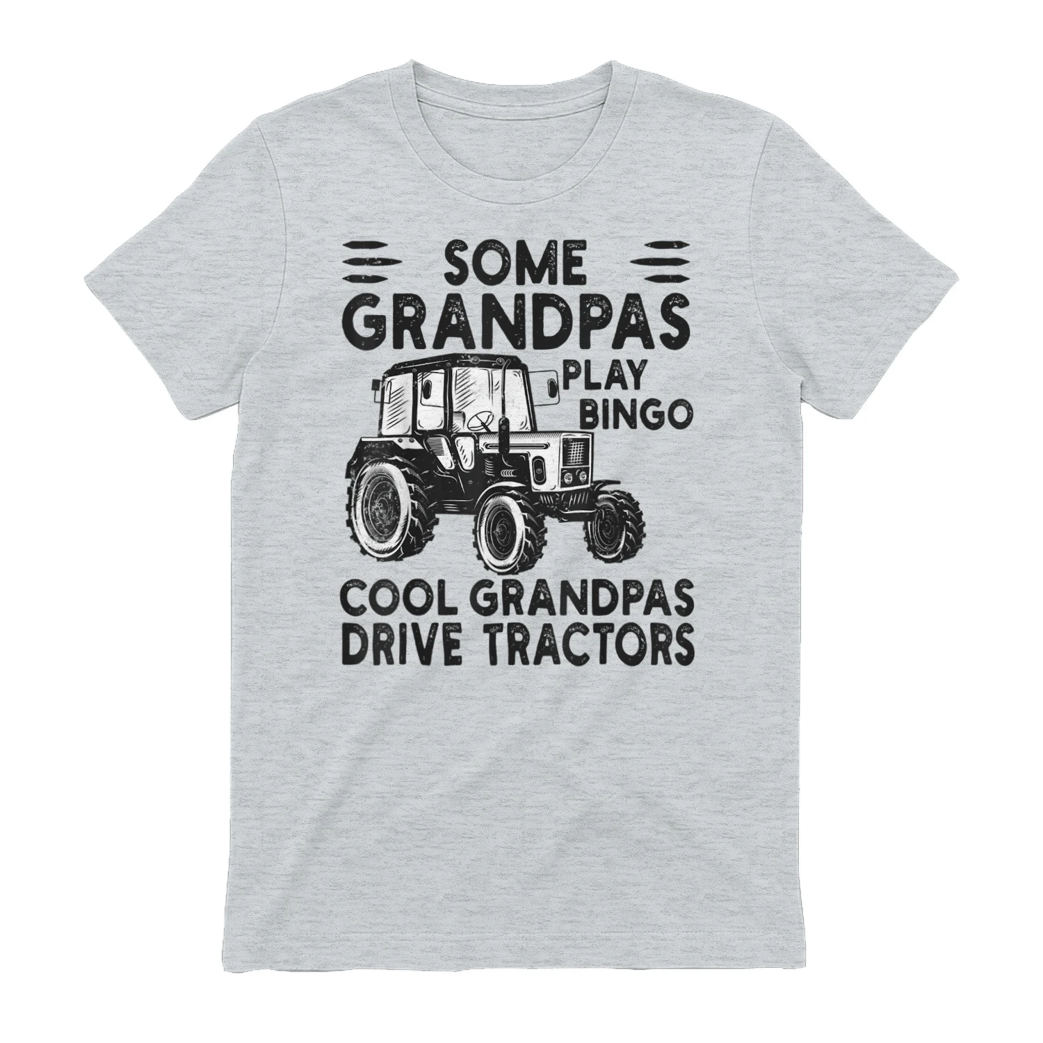 Mens Funny Some Grandpas Play Bingo Cool Grandpas Drive Tractors