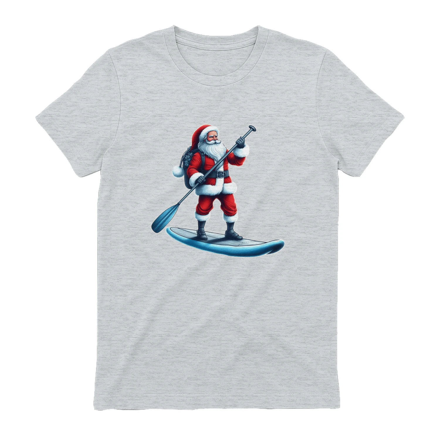 Stand-up Paddleboarding Santa Funny Hobbies