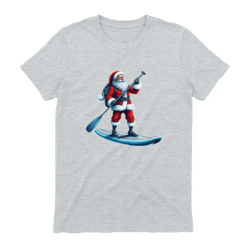 Stand-up Paddleboarding Santa Funny Hobbies