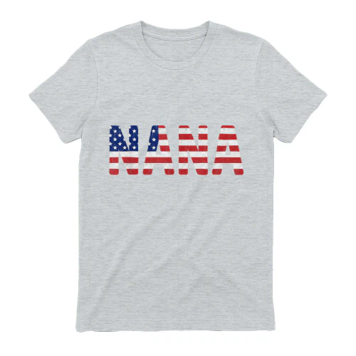 USA Patriotic Nana American Flag Design 4th of July Nana